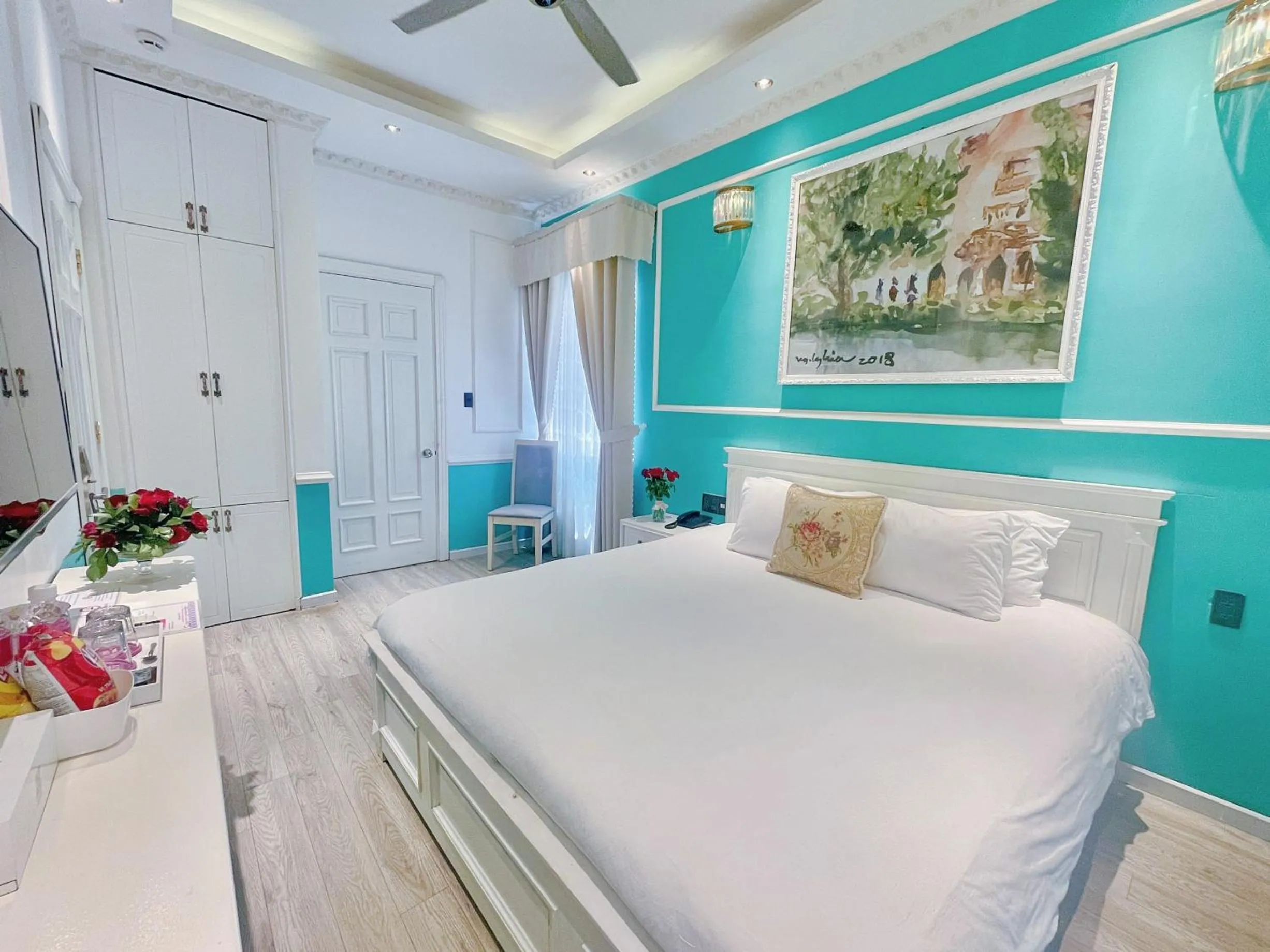 Bed in Dalat Boutique Hotel
