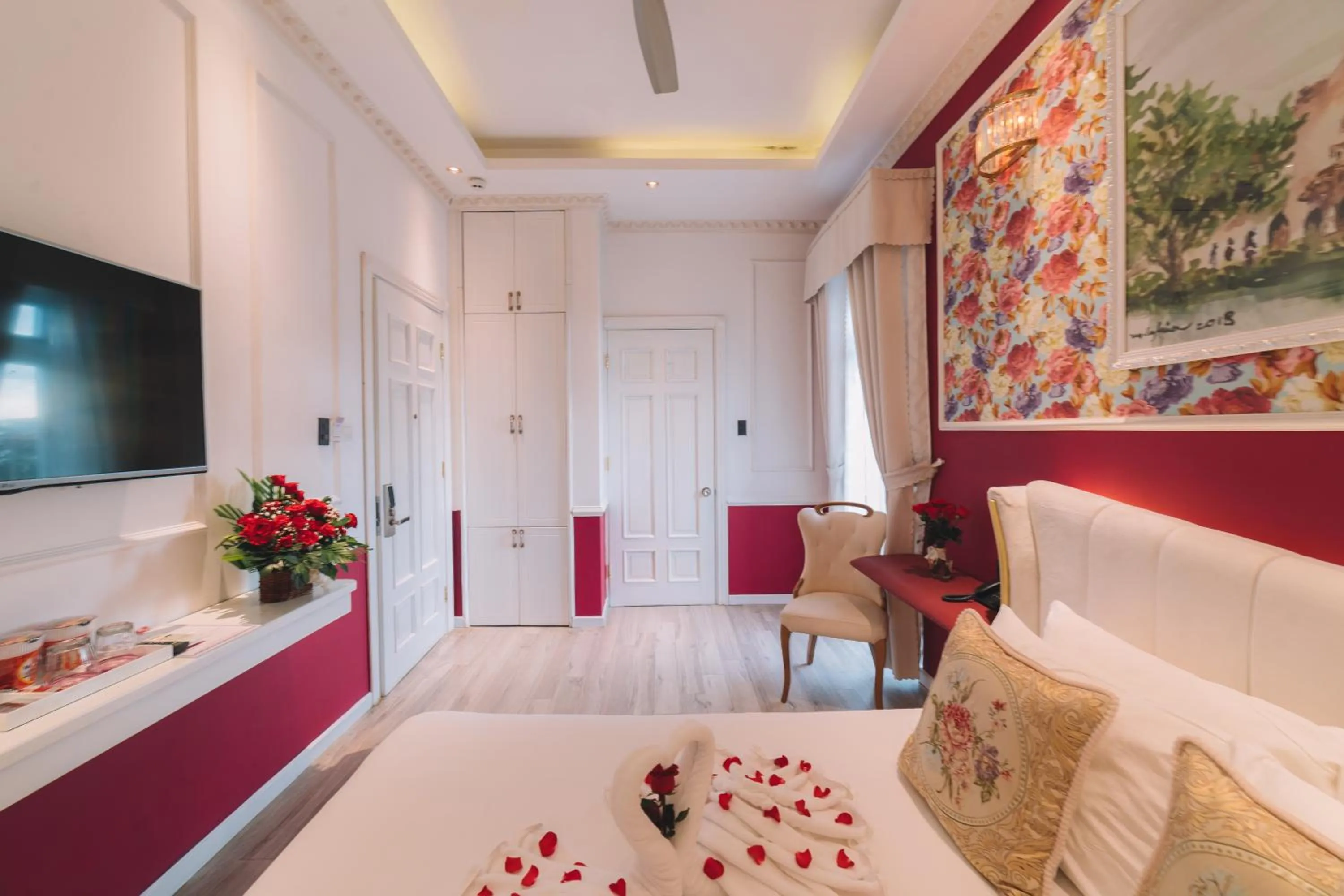 Bed in Dalat Boutique Hotel