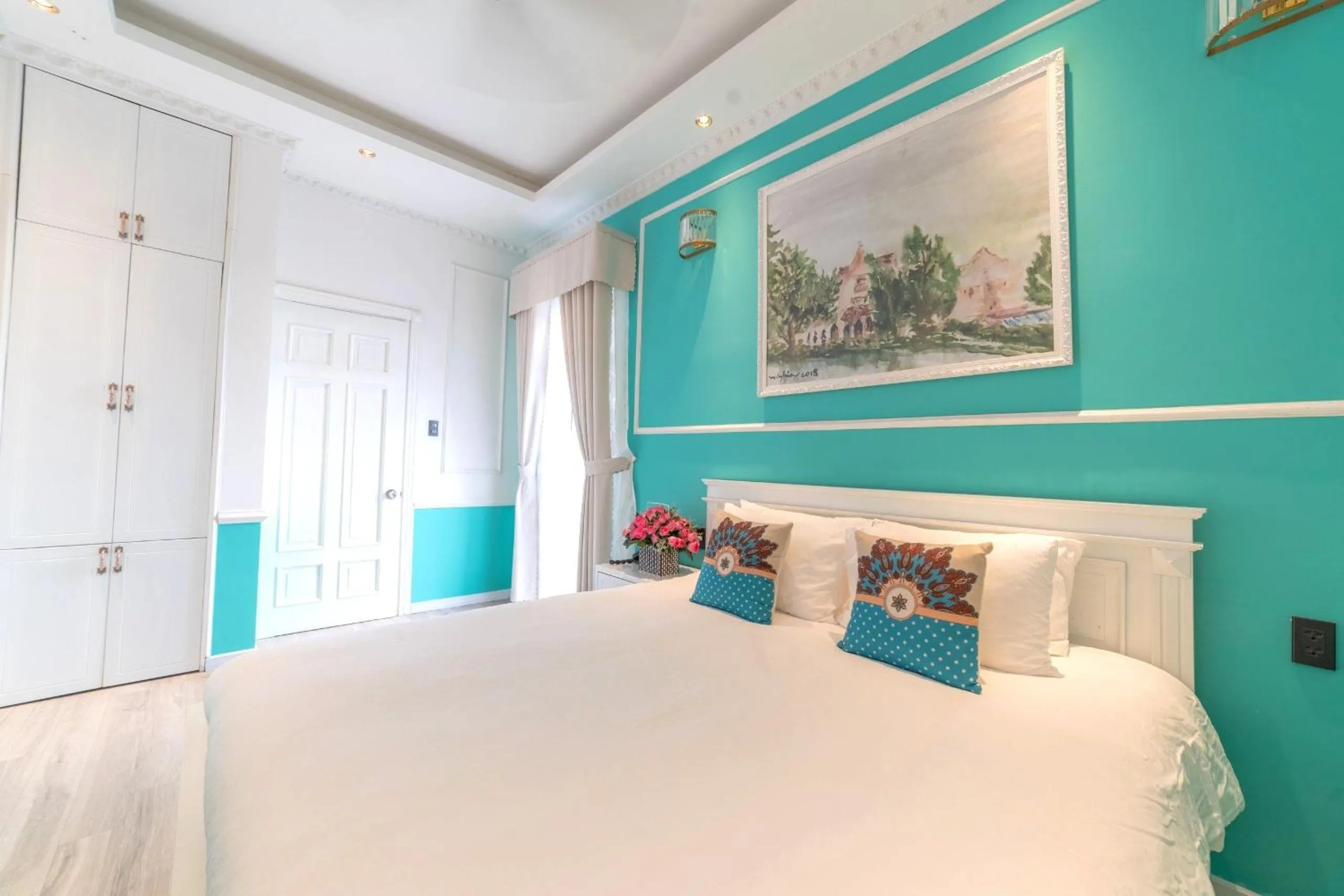 Bed in Dalat Boutique Hotel