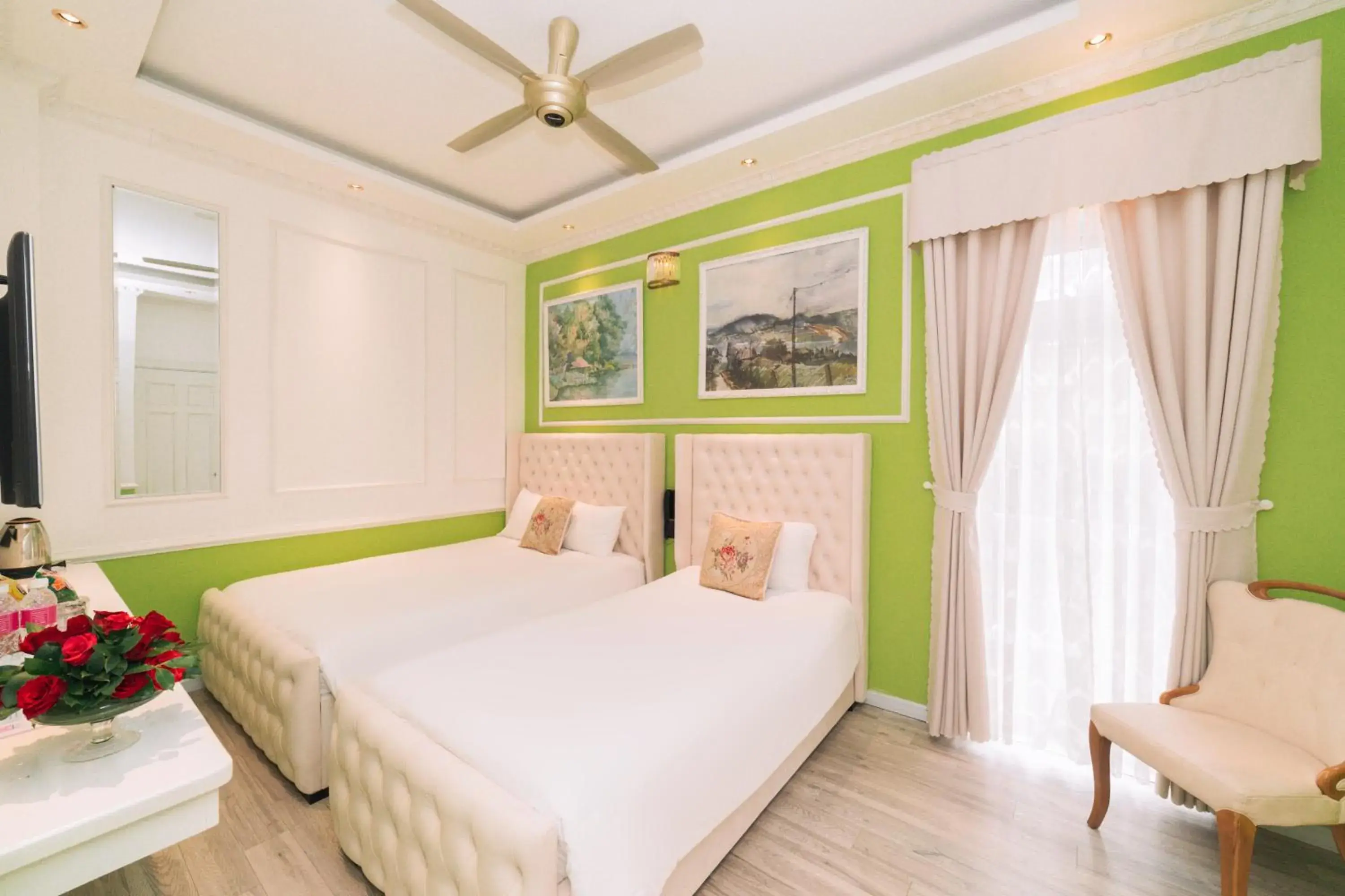 Triple Room with Balcony in Dalat Boutique Hotel Triple Room with Balcony in Dalat Boutique Hotel
