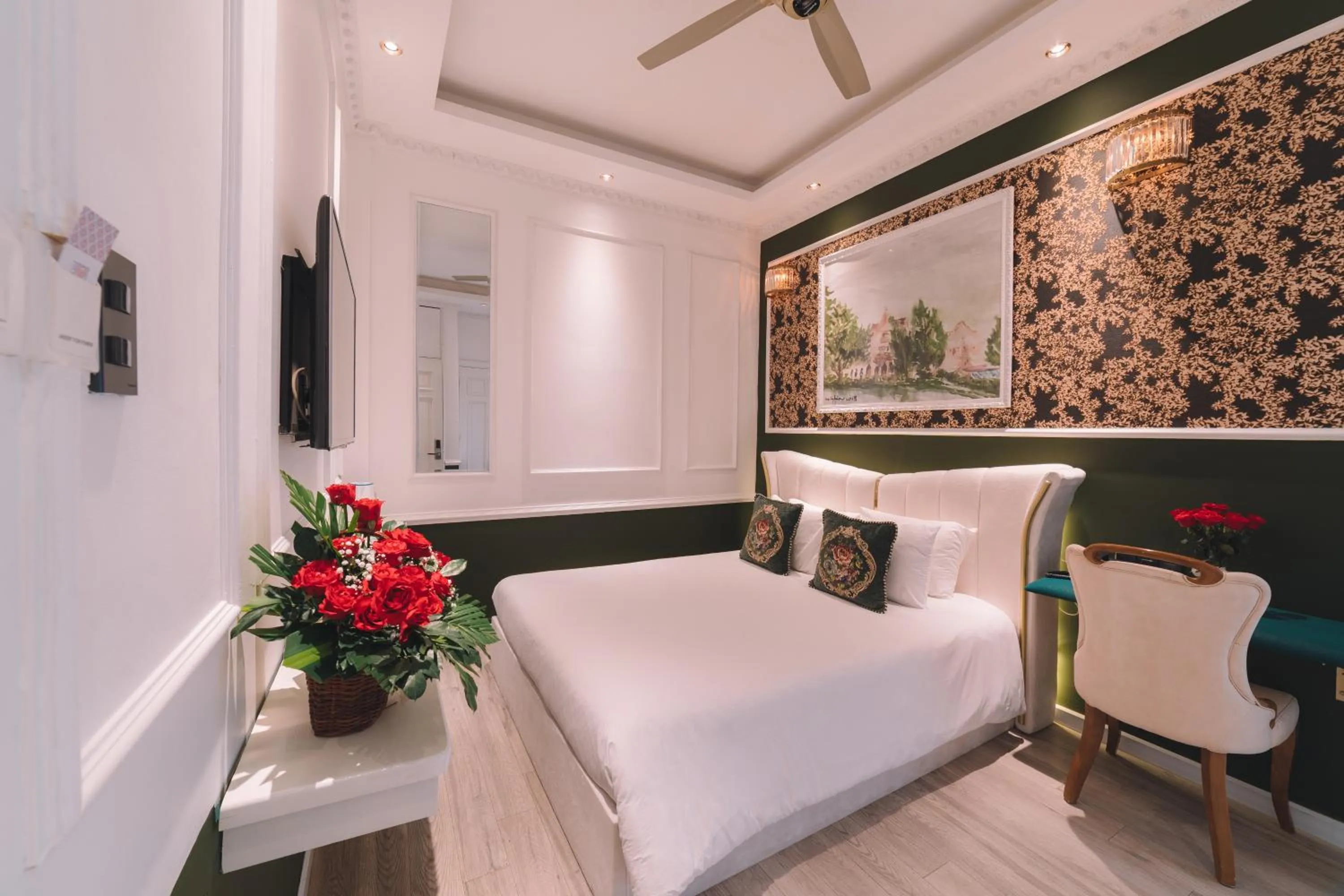 Bed in Dalat Boutique Hotel