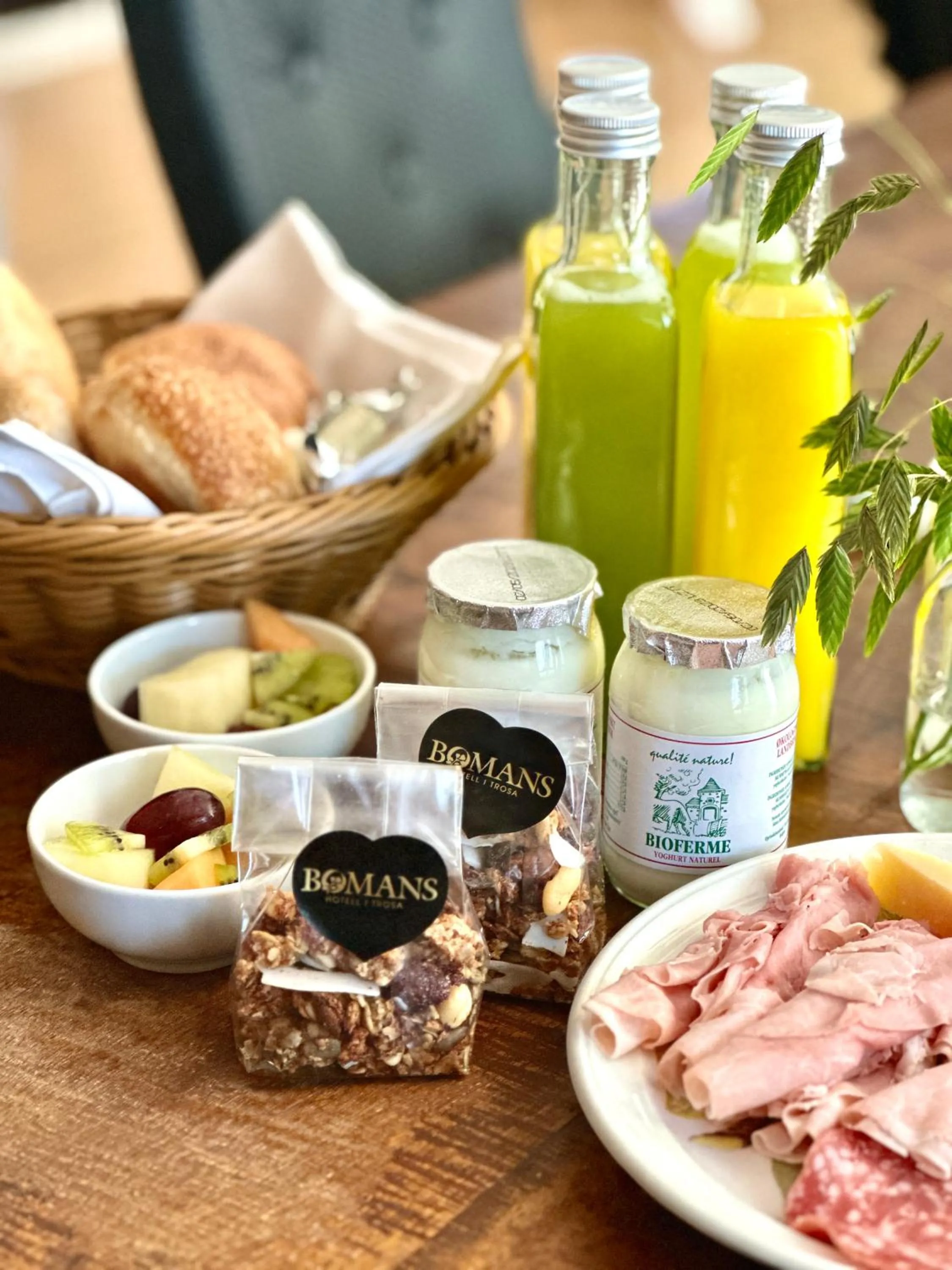 Breakfast in Bomans Hotell i Trosa