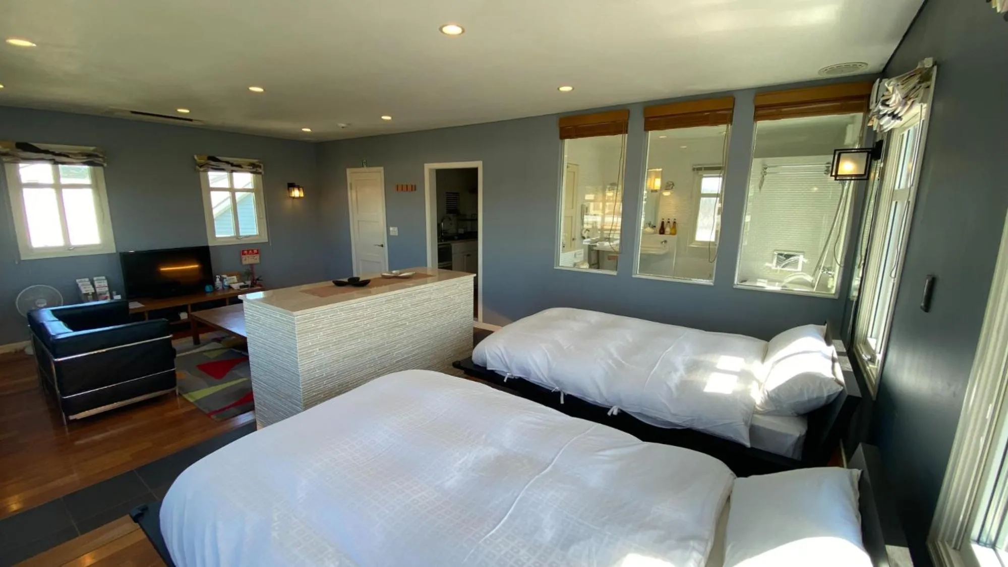 Bed in Tabinoteitaku Kamakura Yuigahama -Homann Concept-