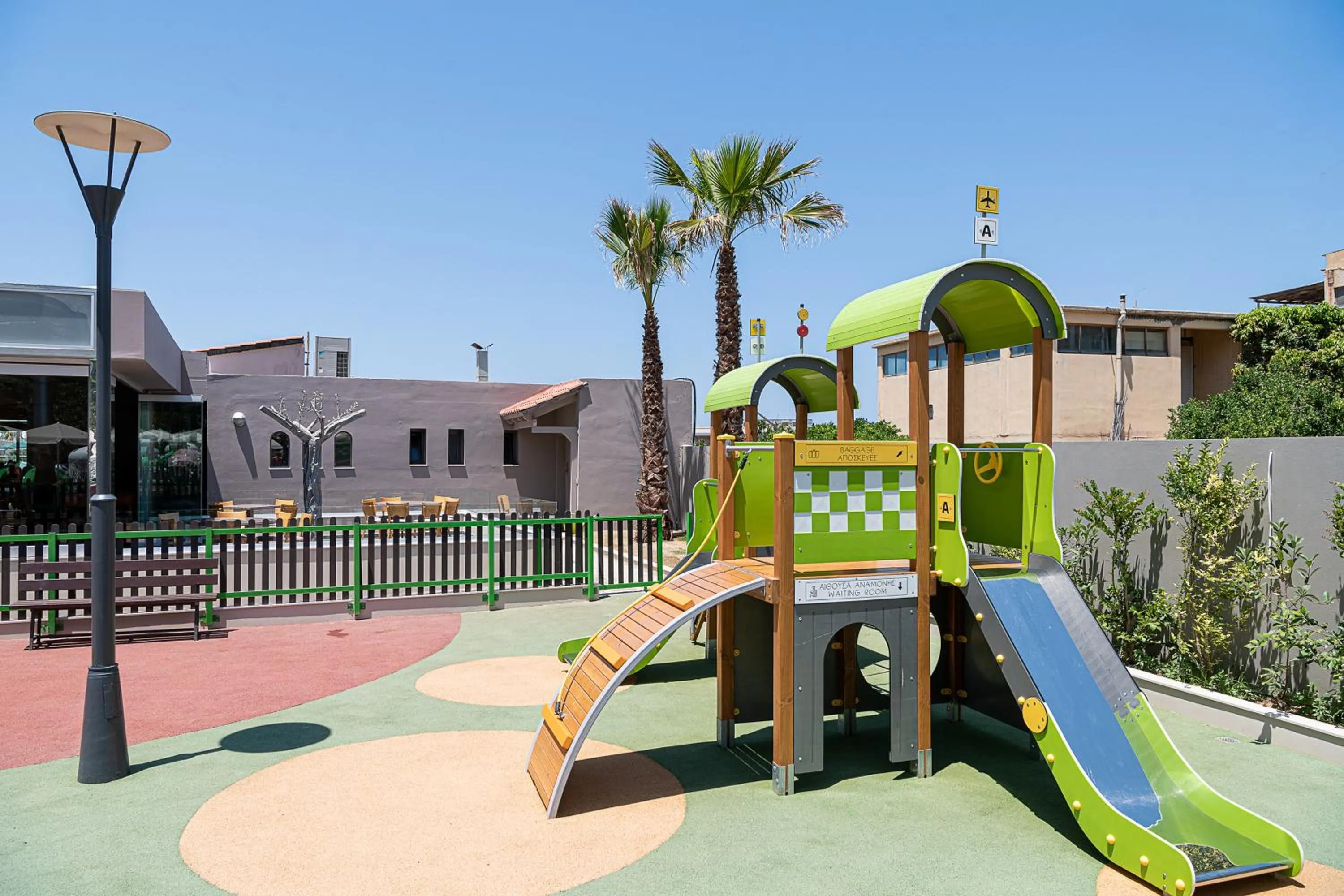 Children play ground in Porto Platanias Village Resort