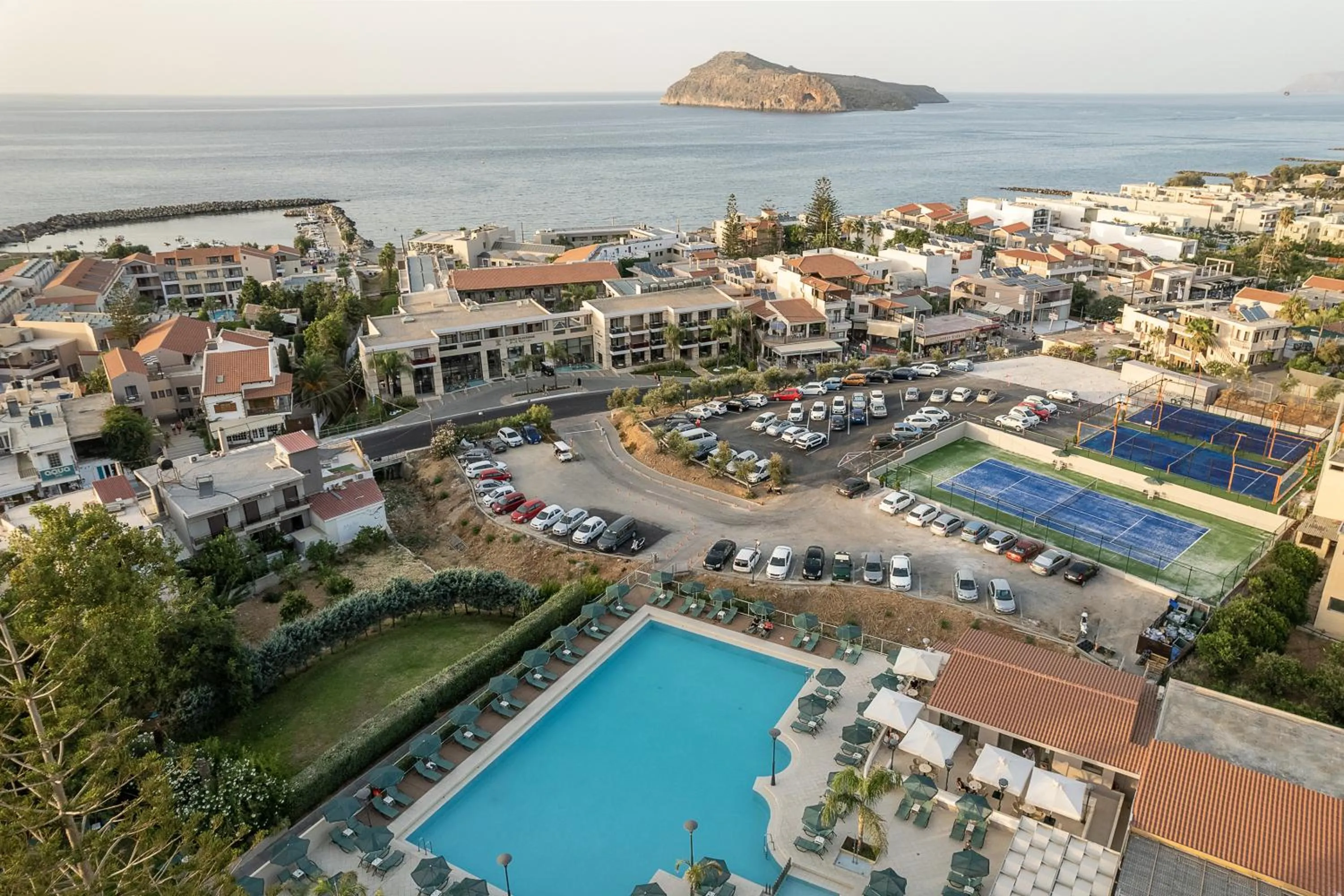 Beach in Porto Platanias Village Resort