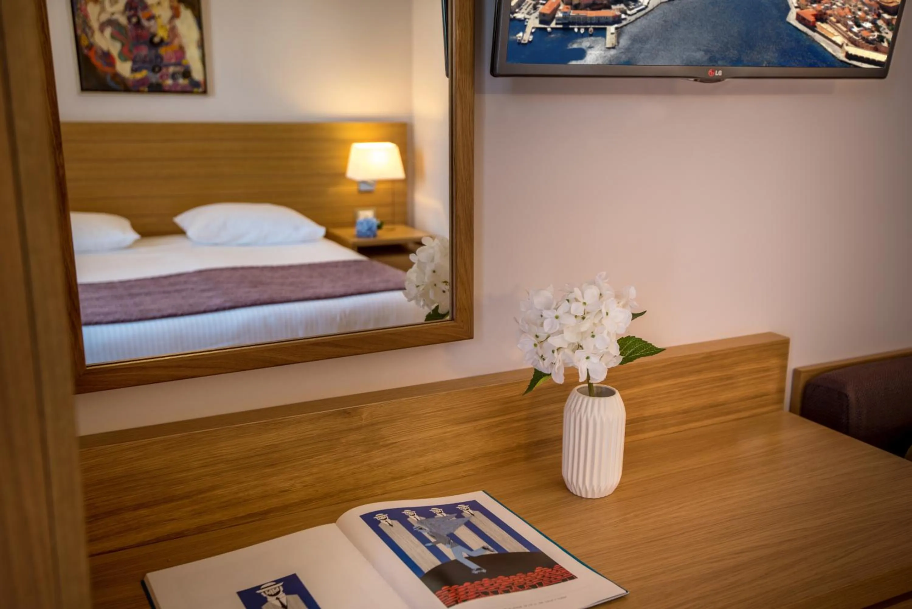 Bed in Porto Platanias Village Resort