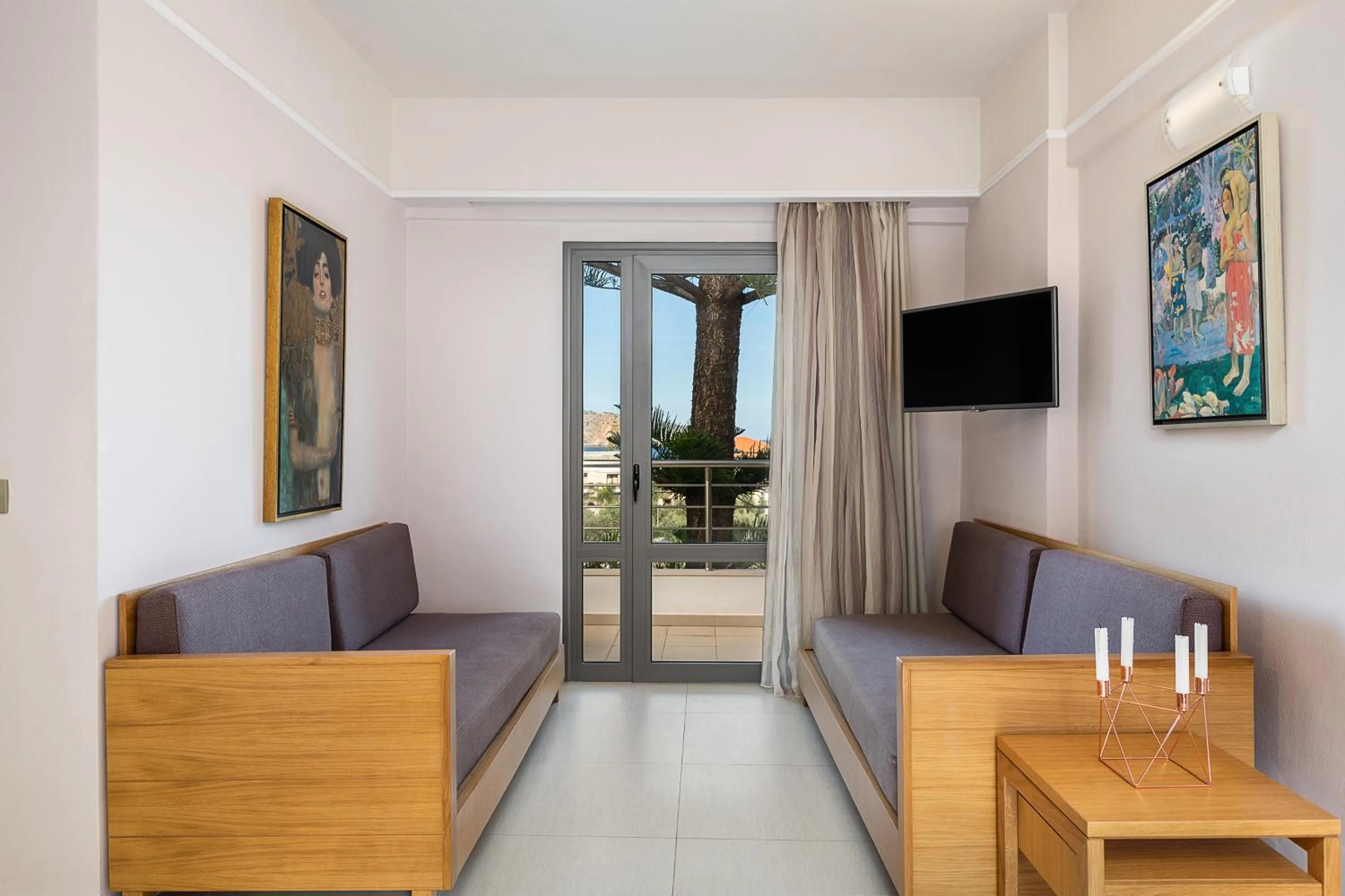 Balcony/Terrace in Porto Platanias Village Resort