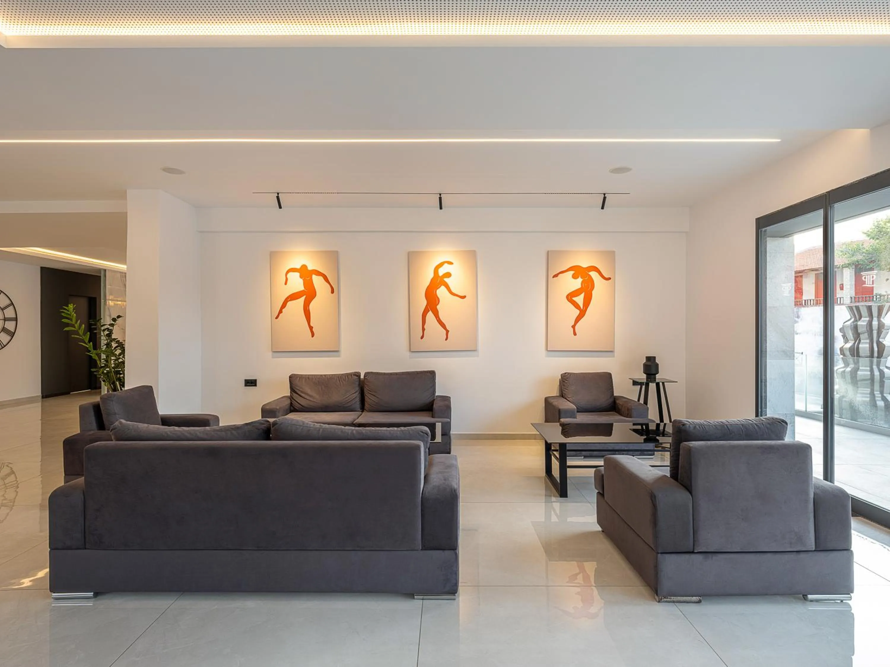 Lounge or bar in Porto Platanias Village Resort