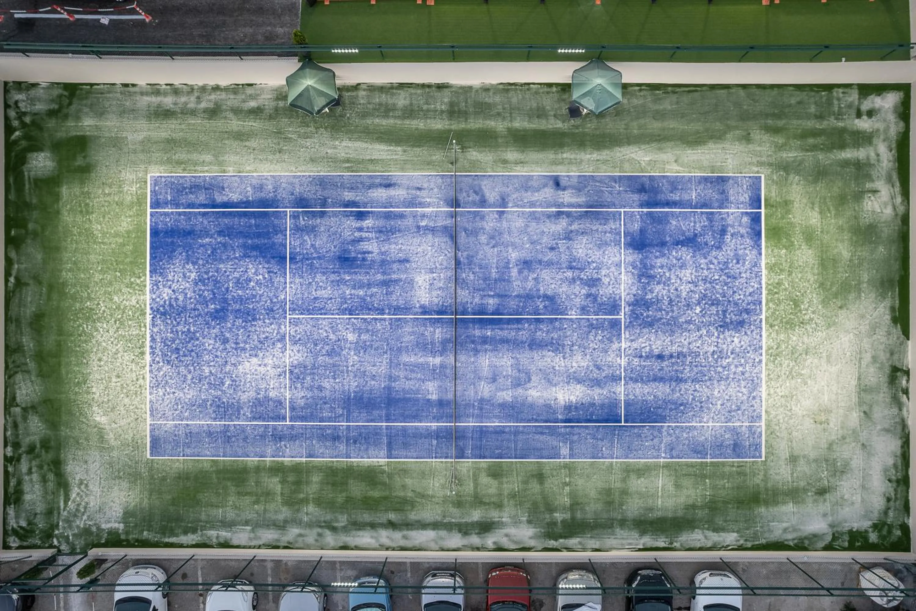 Tennis court in Porto Platanias Village Resort