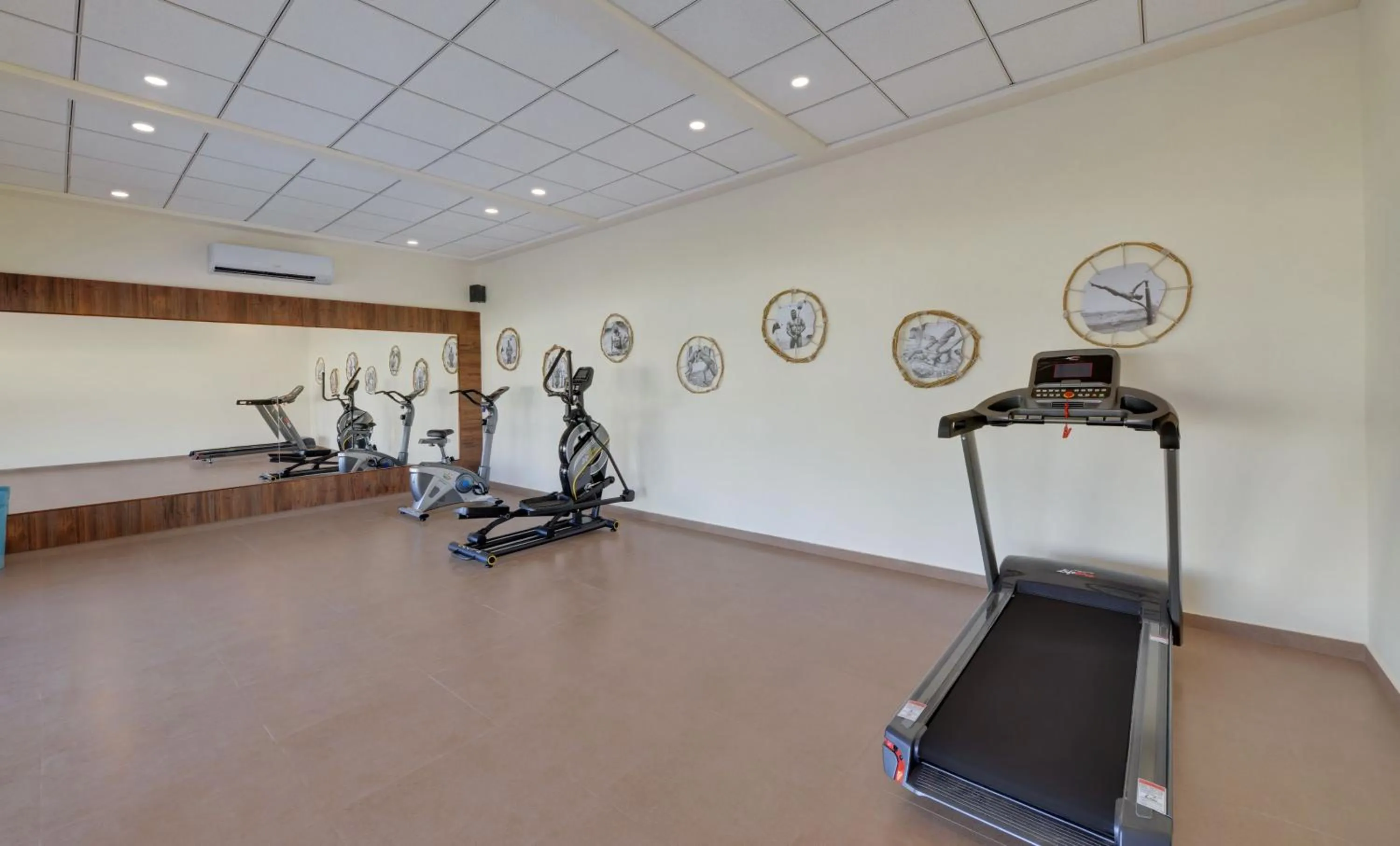 Fitness centre/facilities in The Fern Sattva Resort - Polo Forest