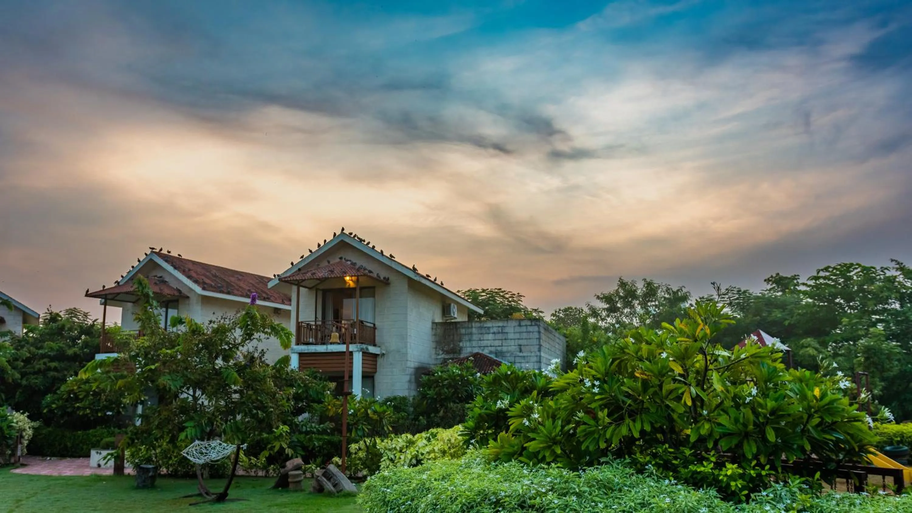 Property building in The Fern Sattva Resort - Polo Forest