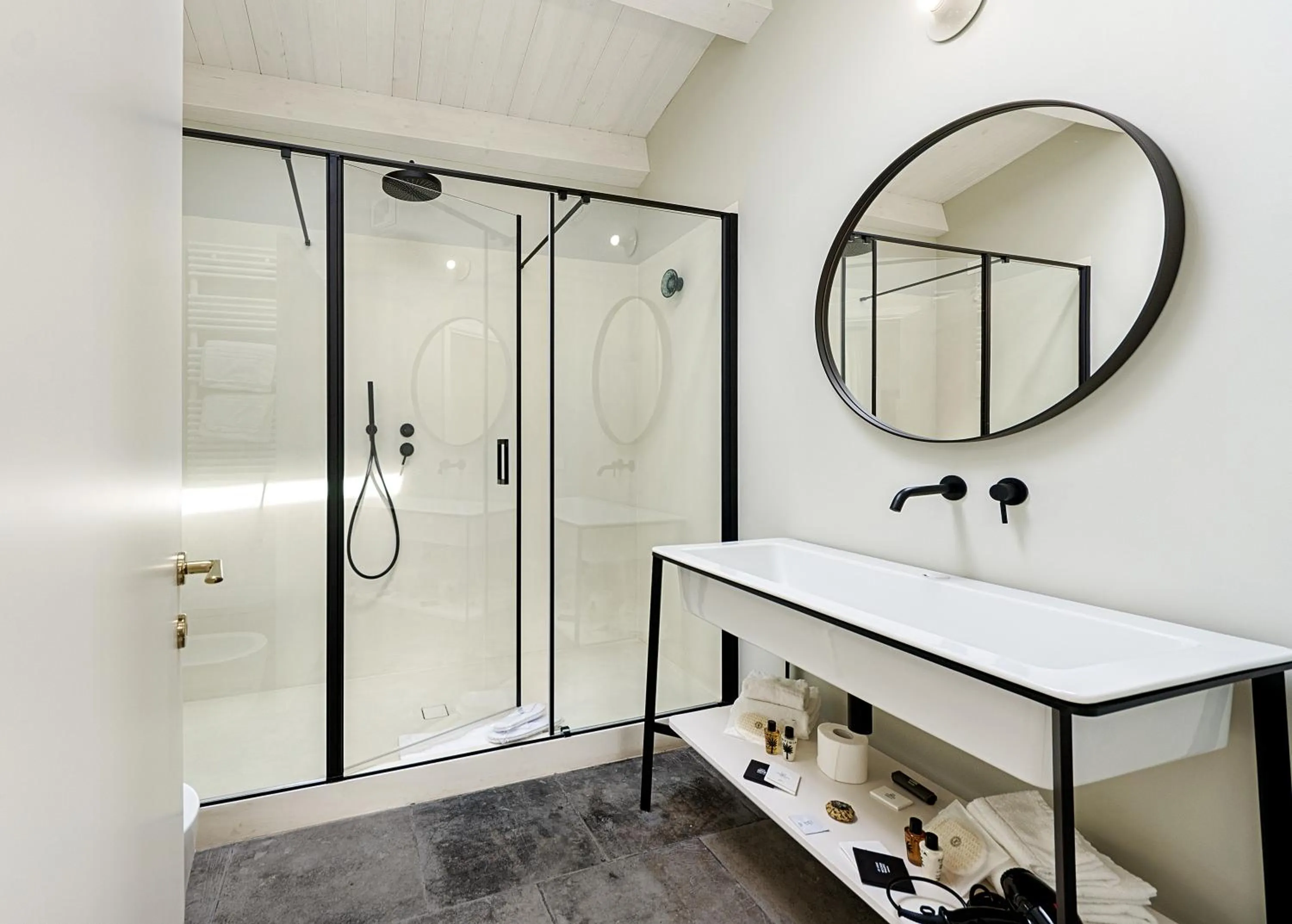 Bathroom in A.D. 1768 Boutique Hotel