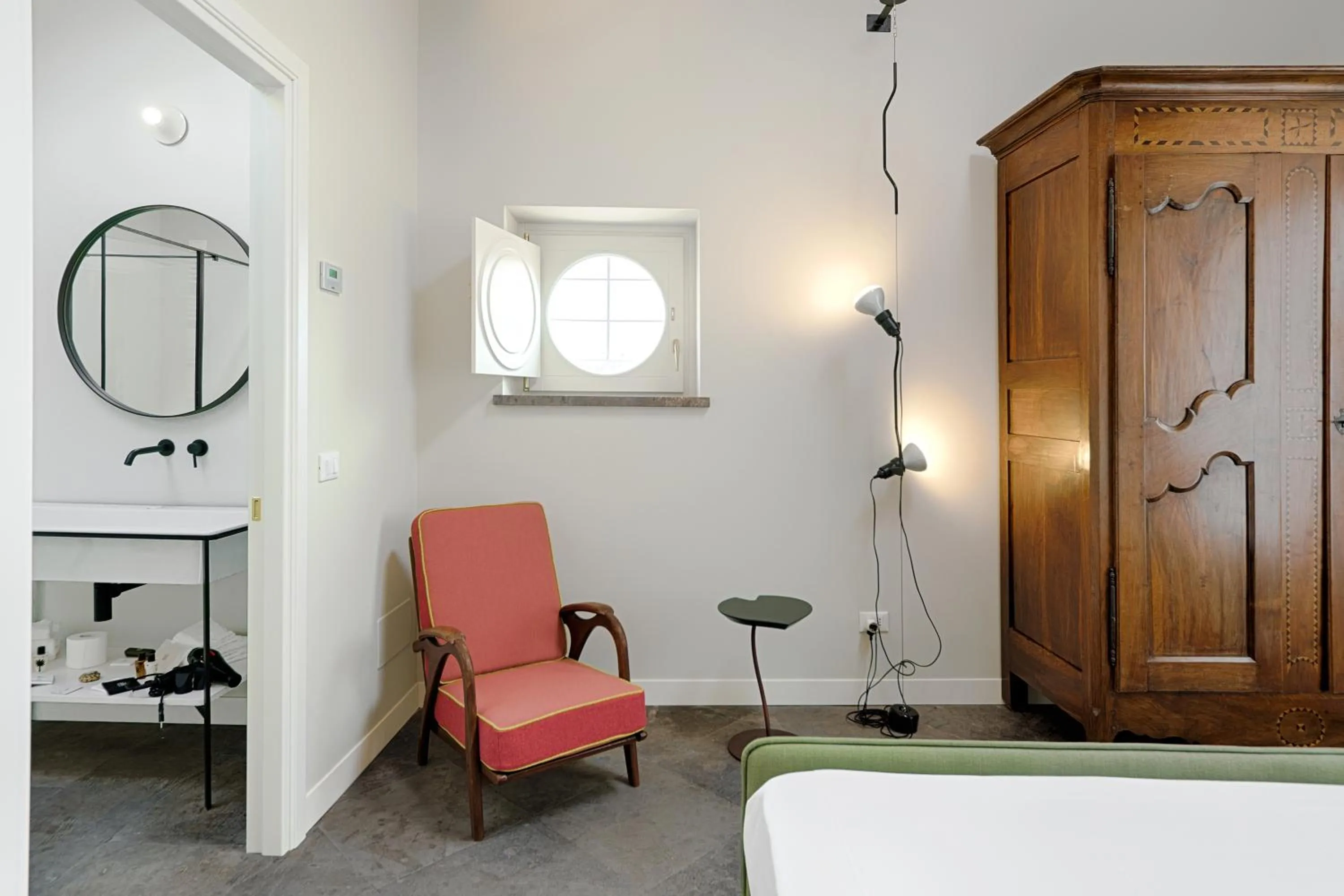 Decorative detail in A.D. 1768 Boutique Hotel