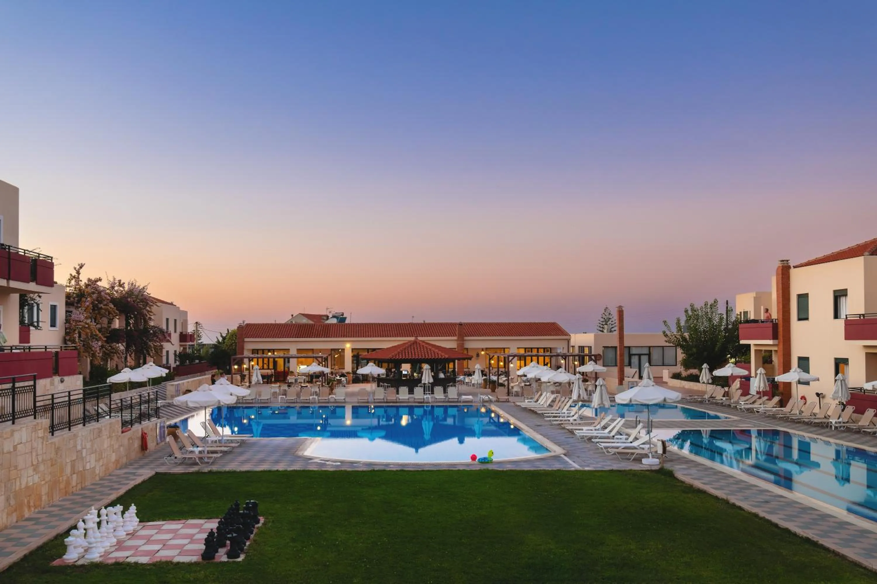 Pool view in Kambos Village