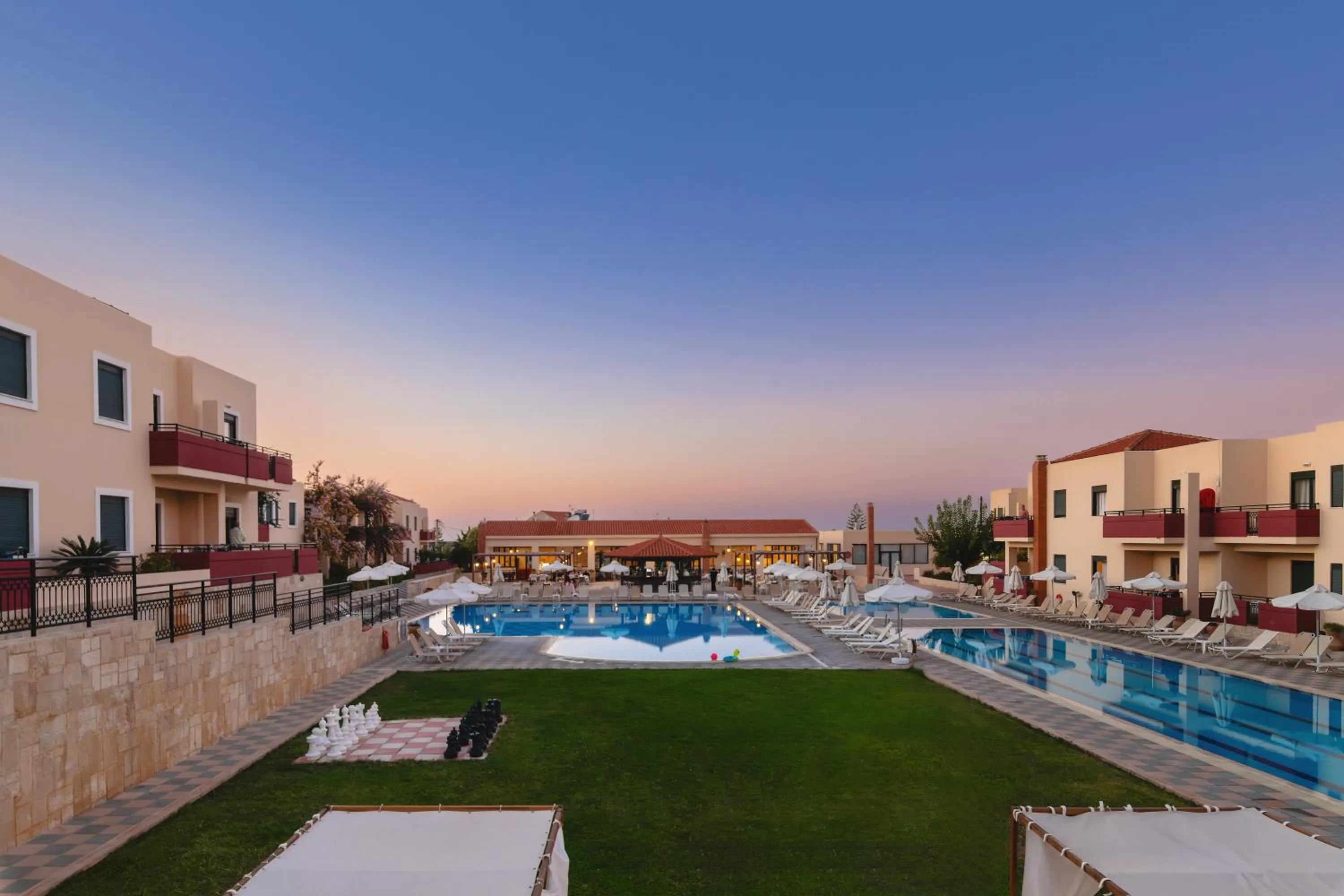 Pool view in Kambos Village