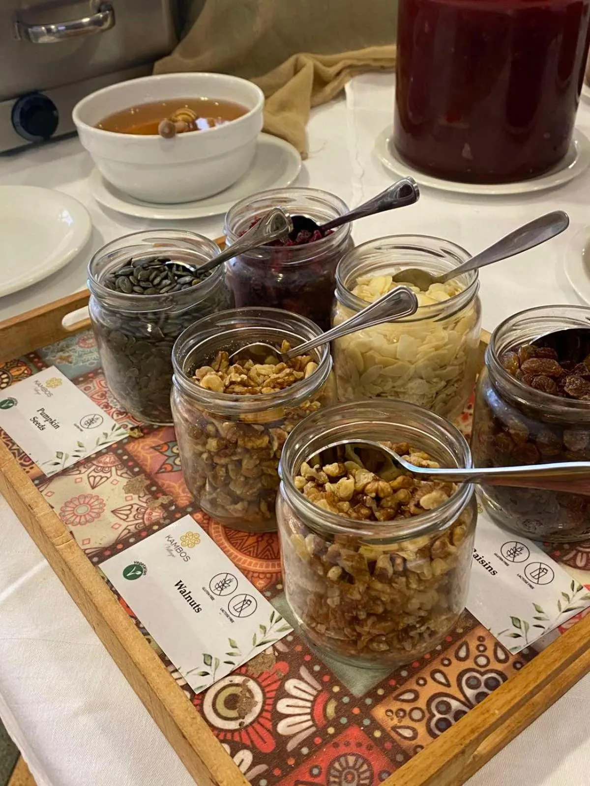 Breakfast in Kambos Village