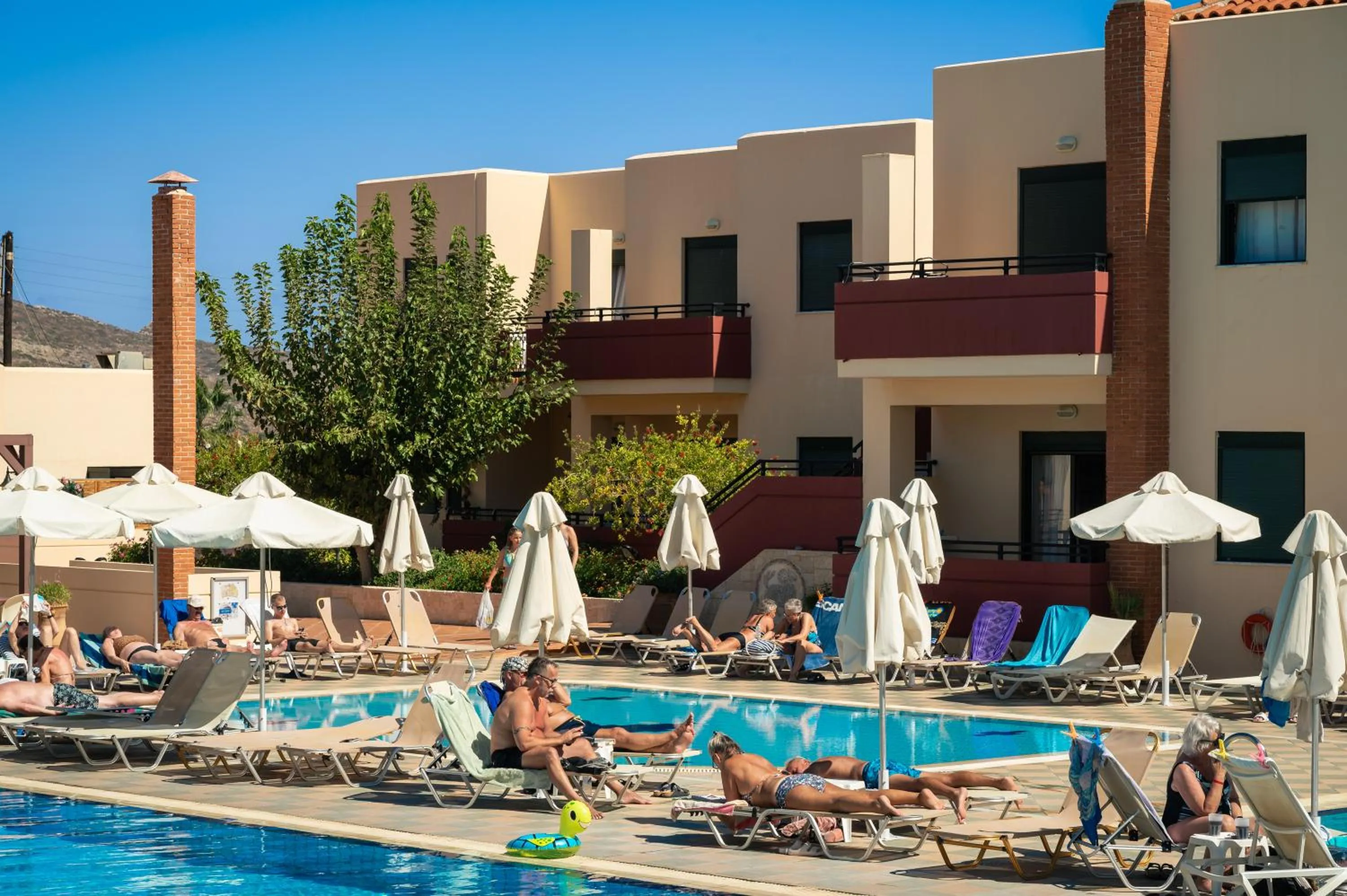 Swimming pool in Kambos Village