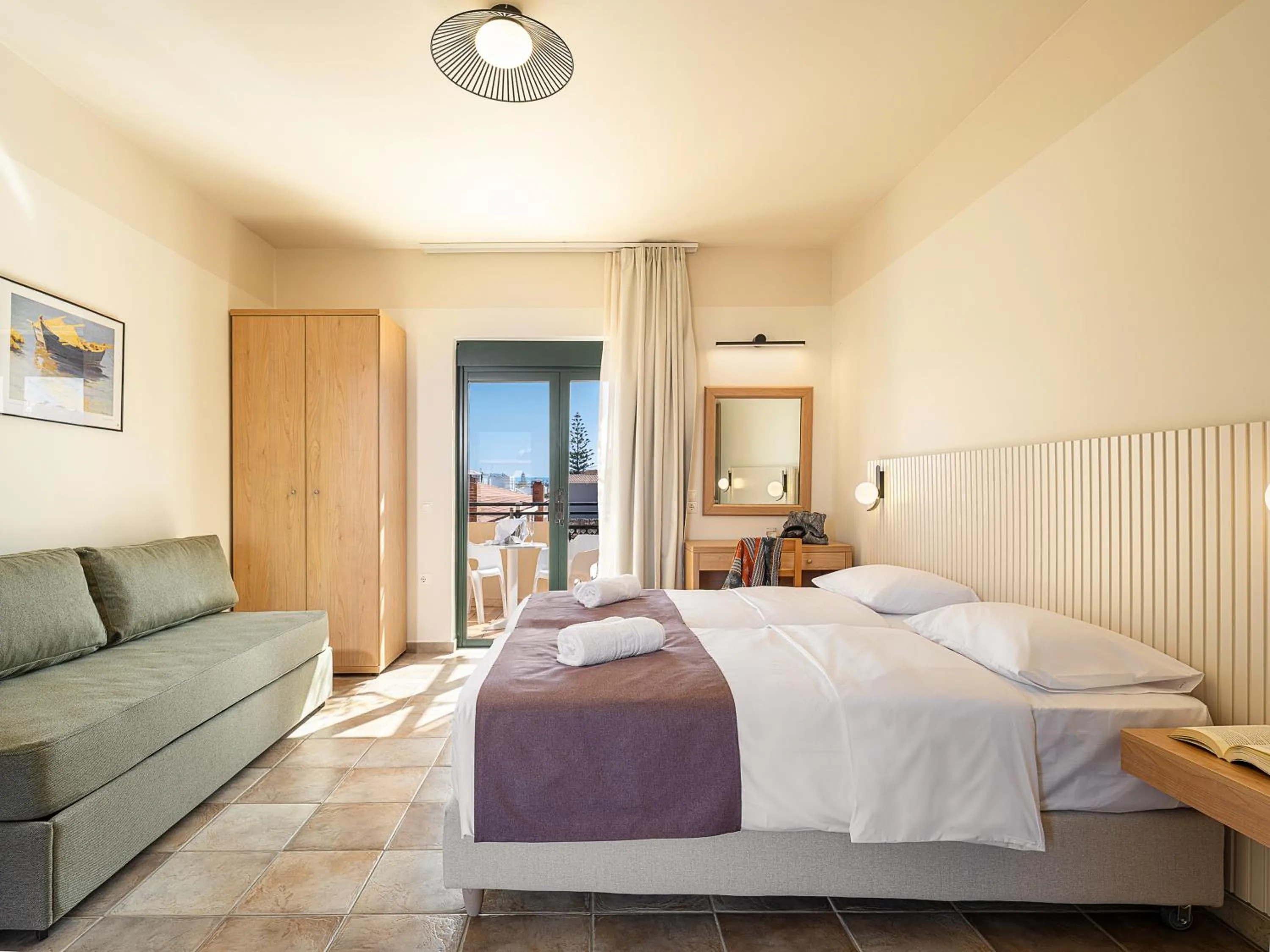 Bed in Kambos Village