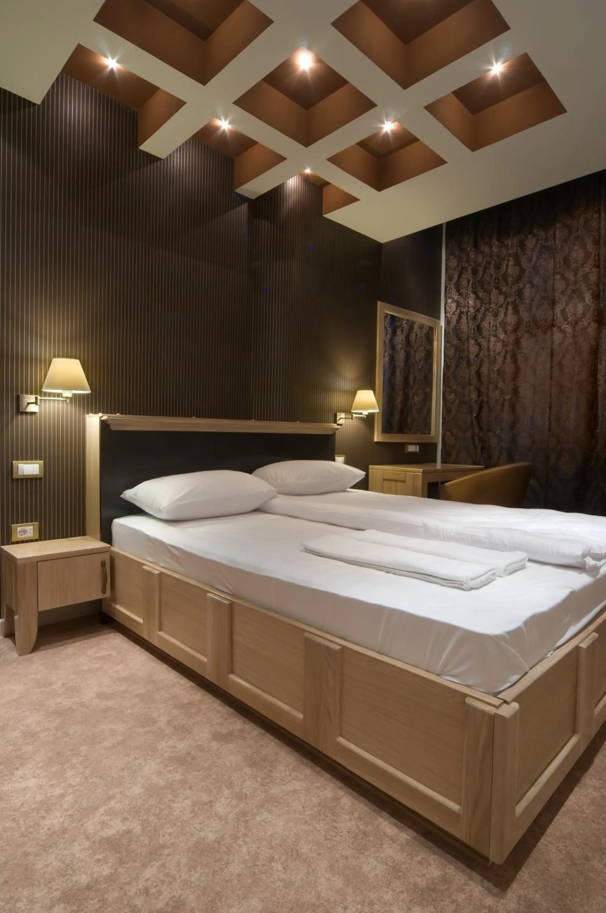 Bedroom, Bed in Hotel Ženeva Lux