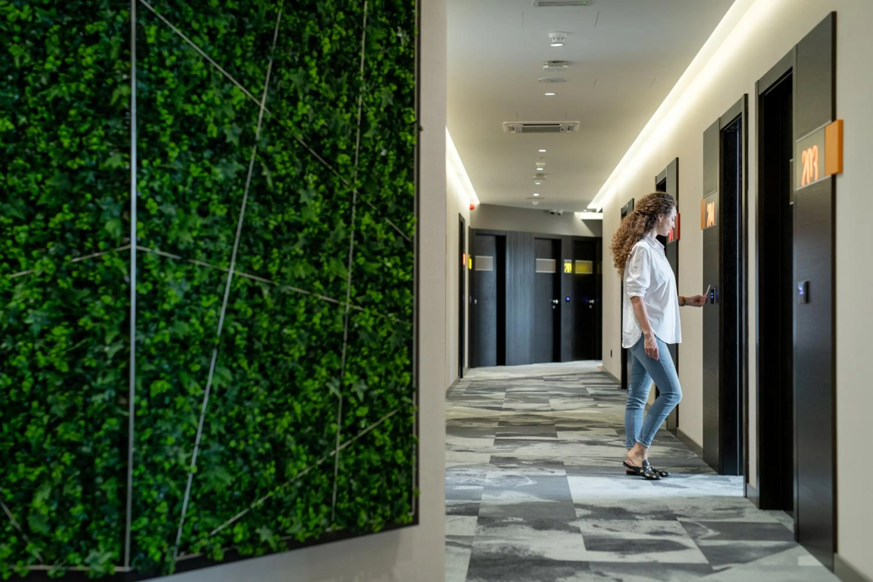 Facade/entrance in Hotel Ženeva Lux