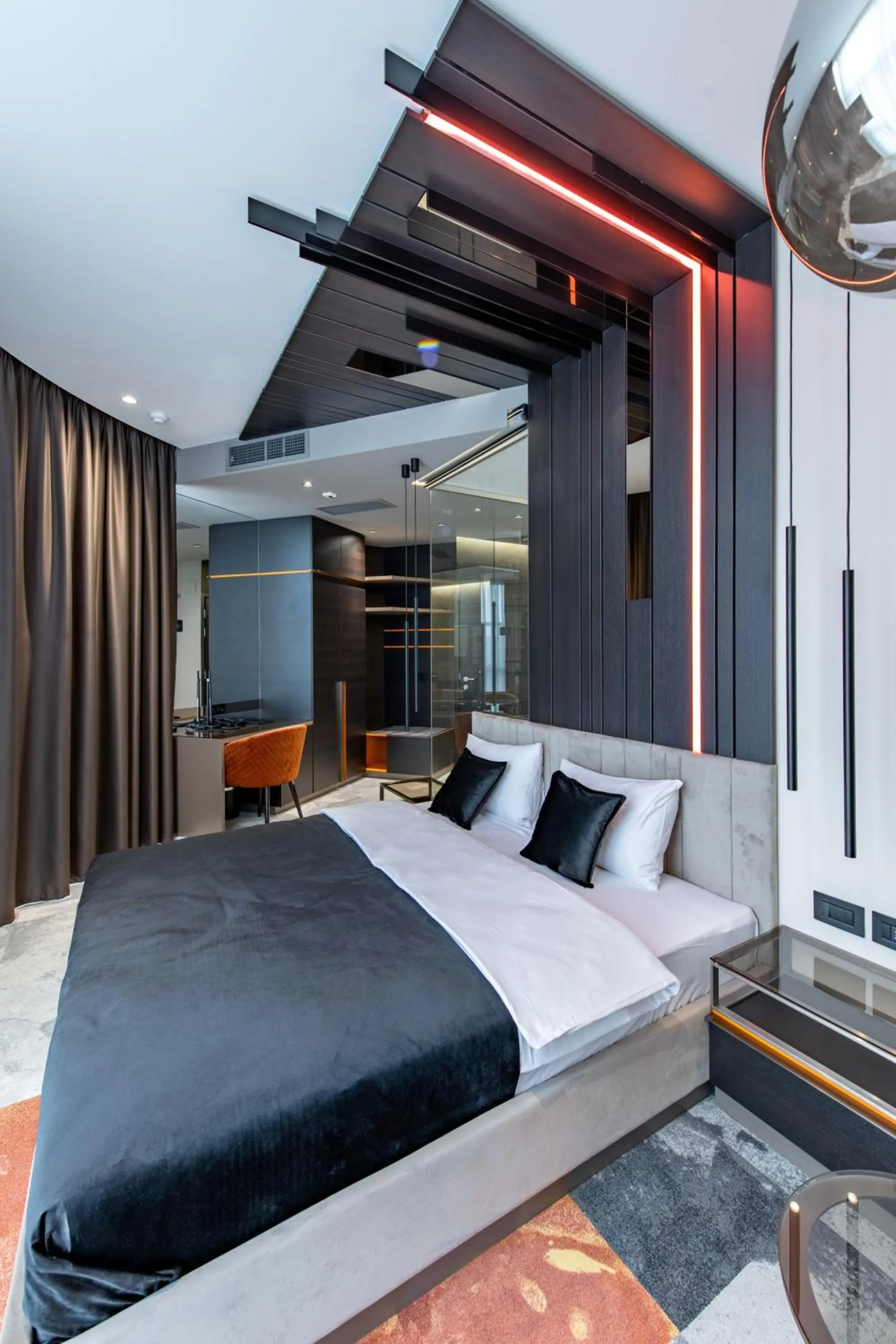 Bedroom, Bed in Hotel Ženeva Lux