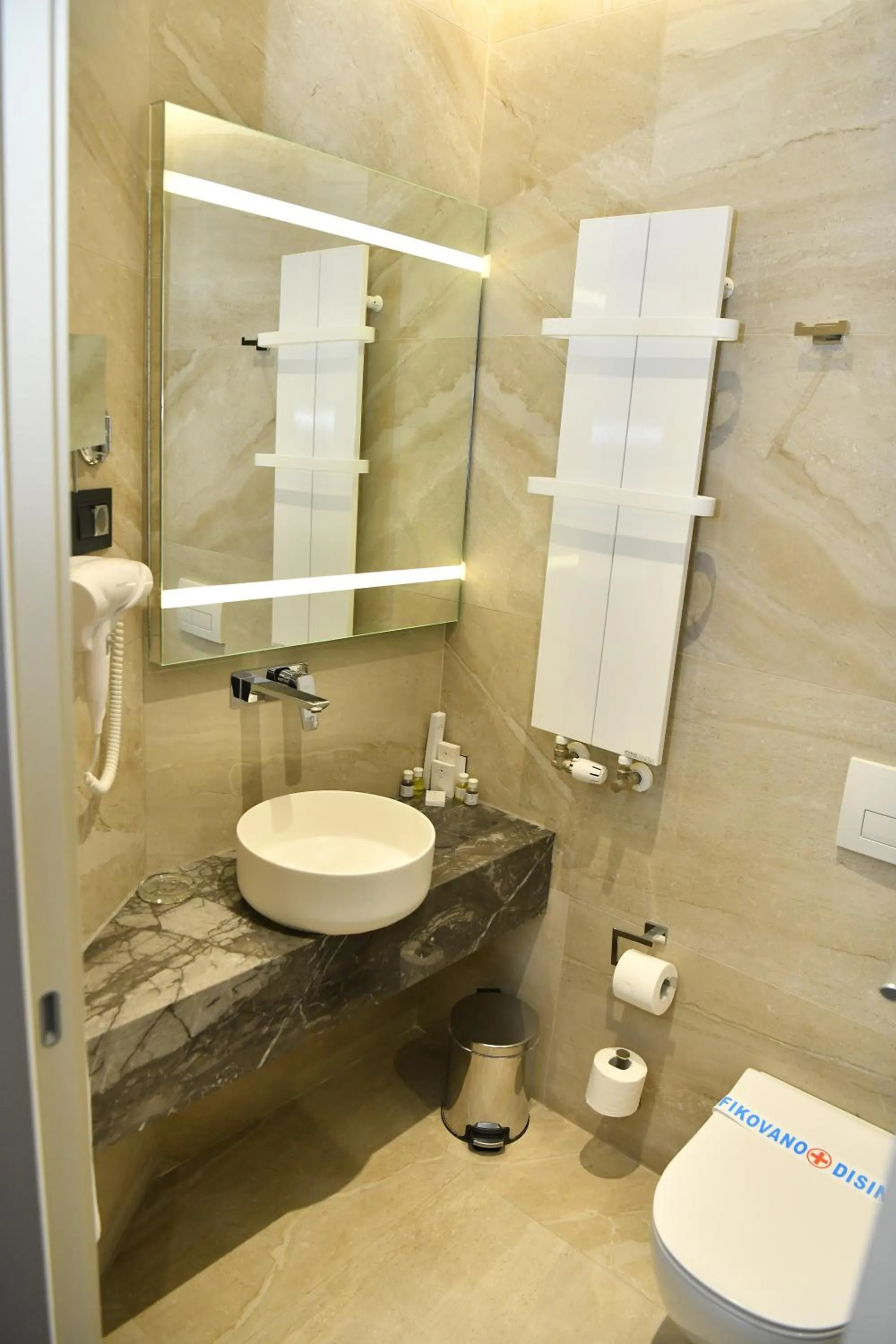 Bathroom in Hotel Ženeva Lux