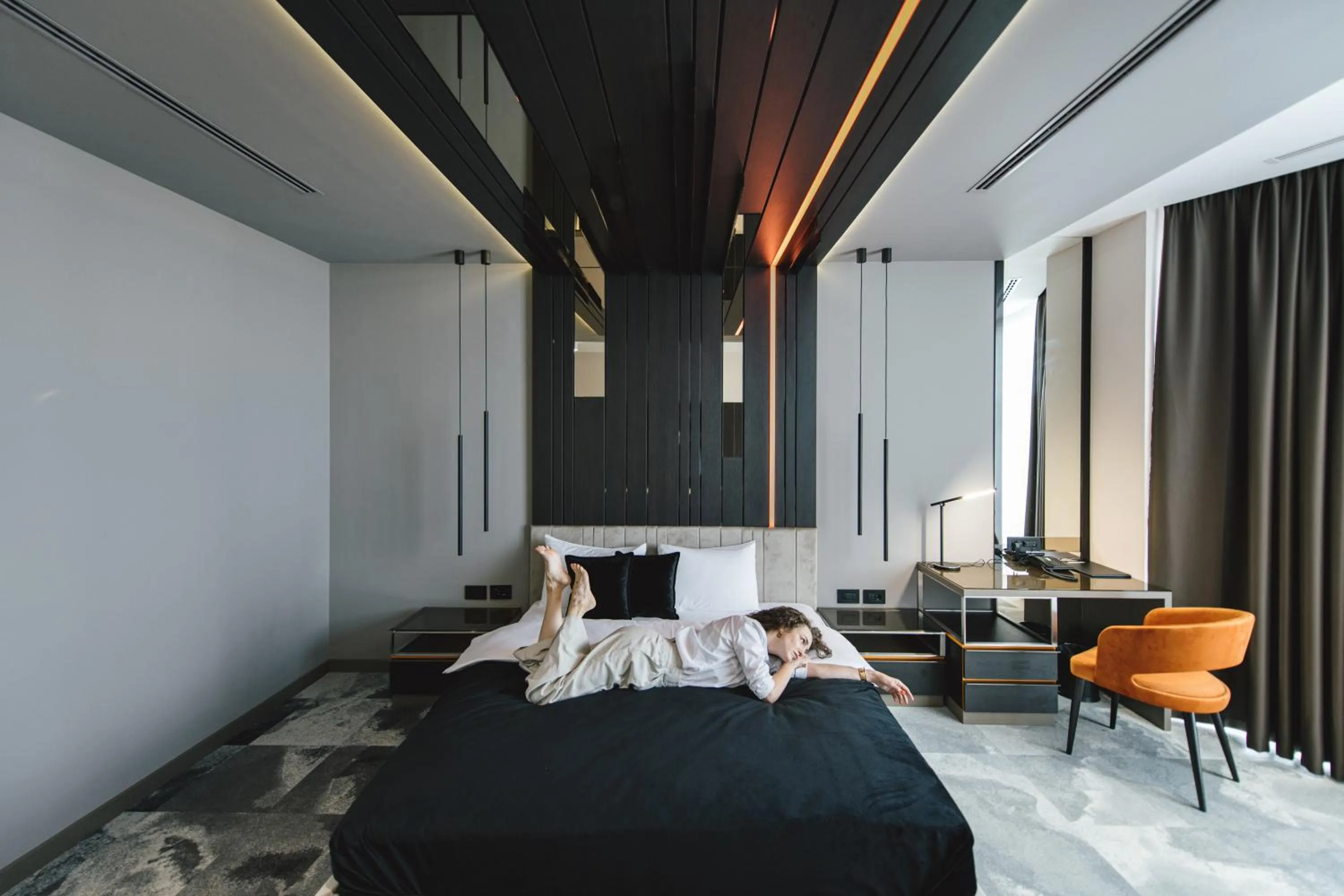 Bedroom, Bed in Hotel Ženeva Lux