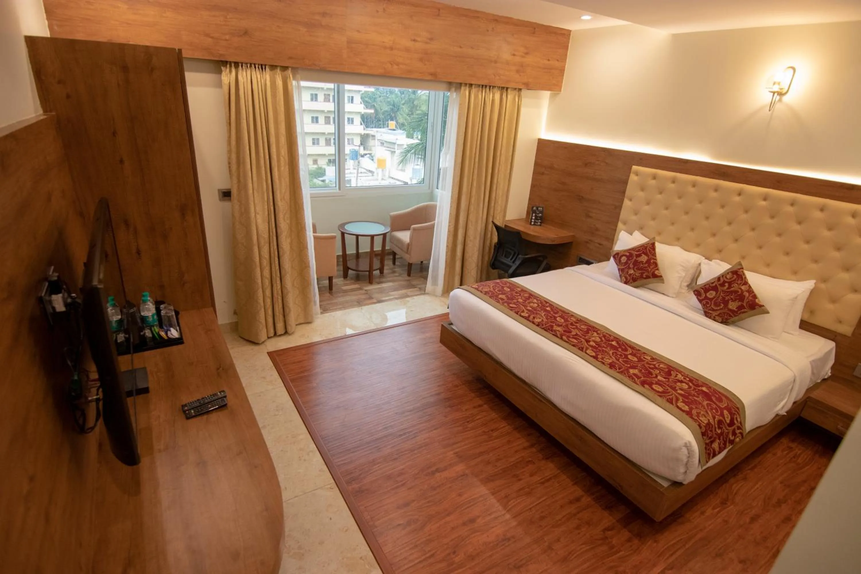 Bed in Royal Lotus View Resotel