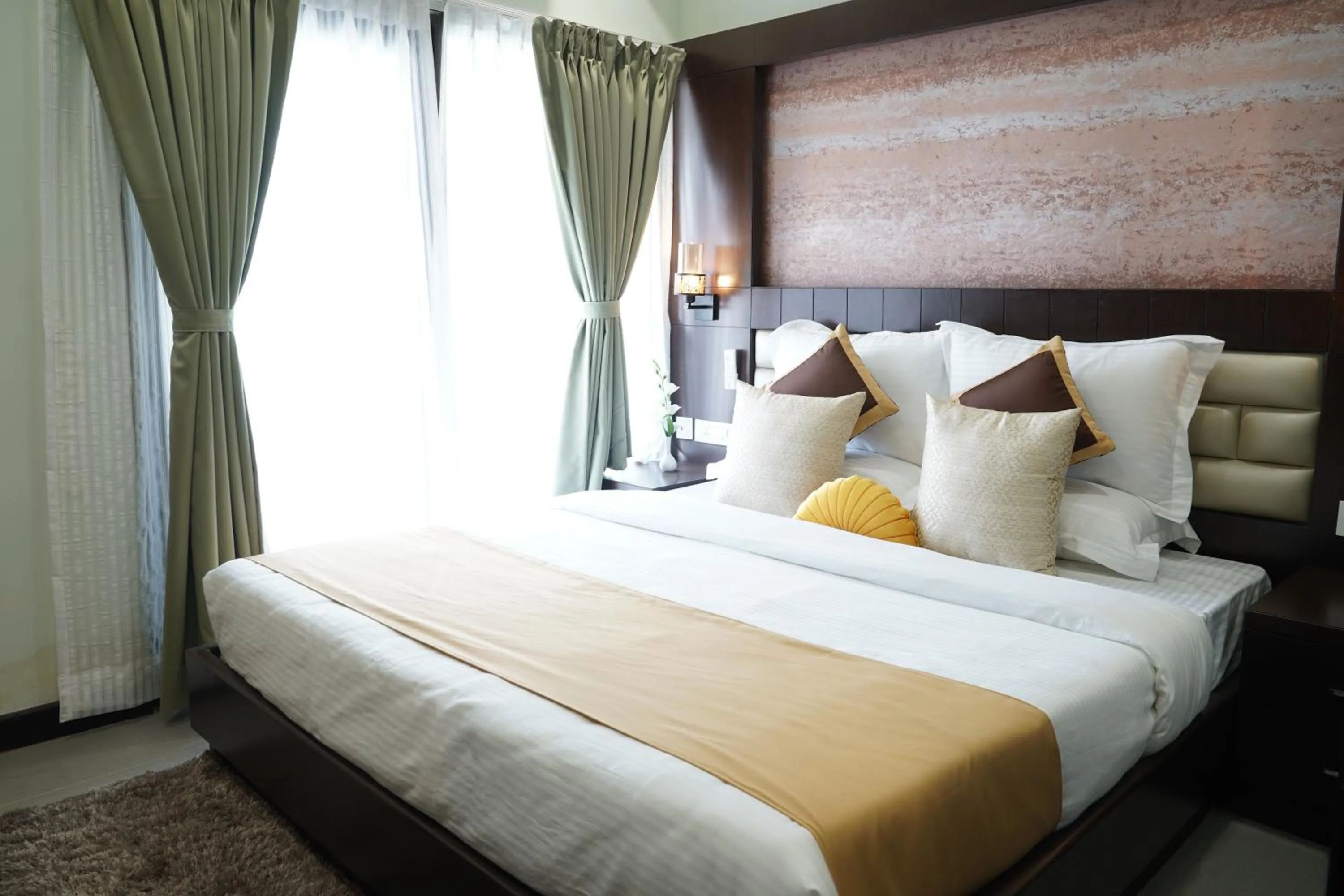 Bed in HOTEL ANNAPURNA