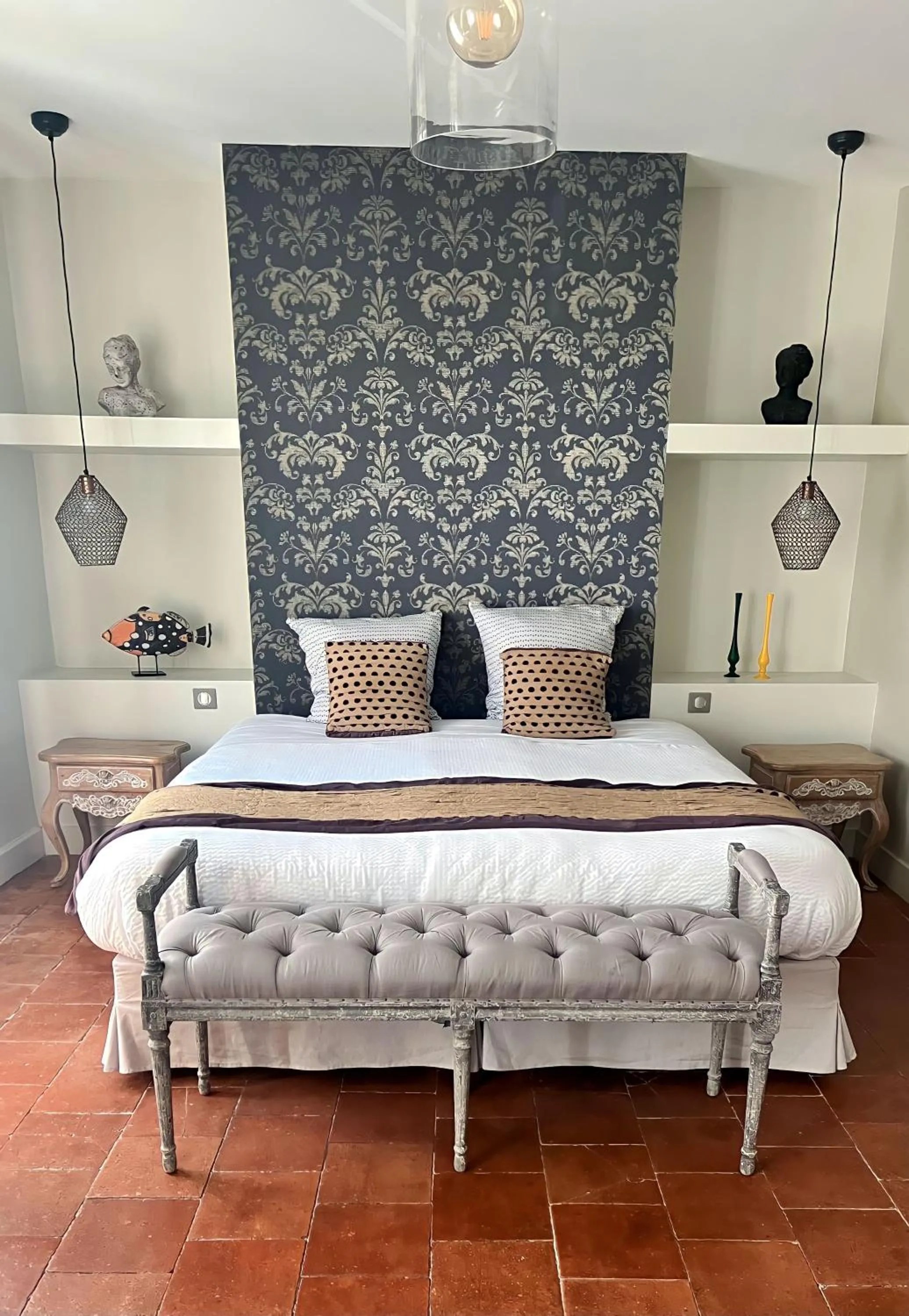 Bed in LA COUR CARREE - chambres d'hôtes