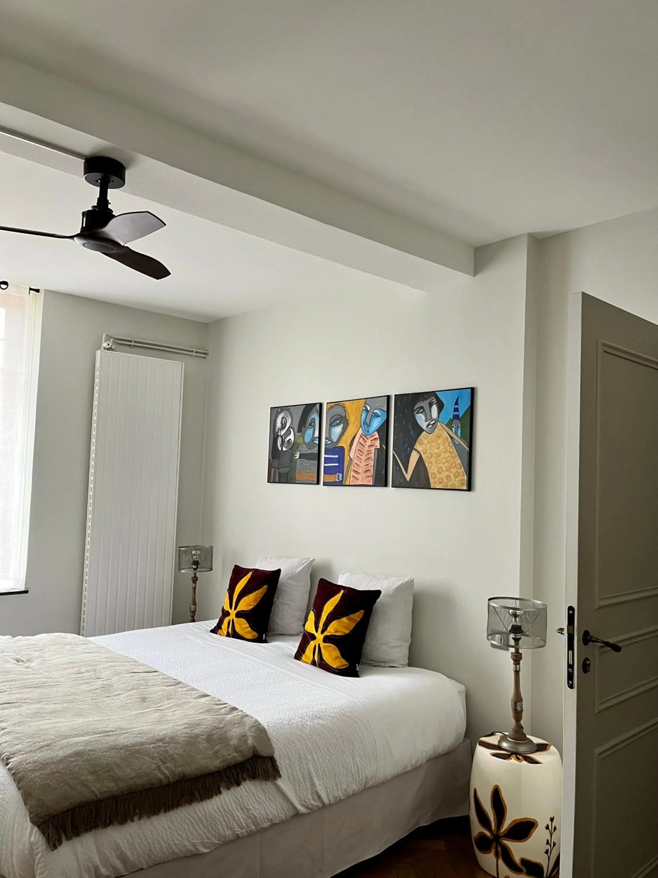 Bed in LA COUR CARREE - chambres d'hôtes