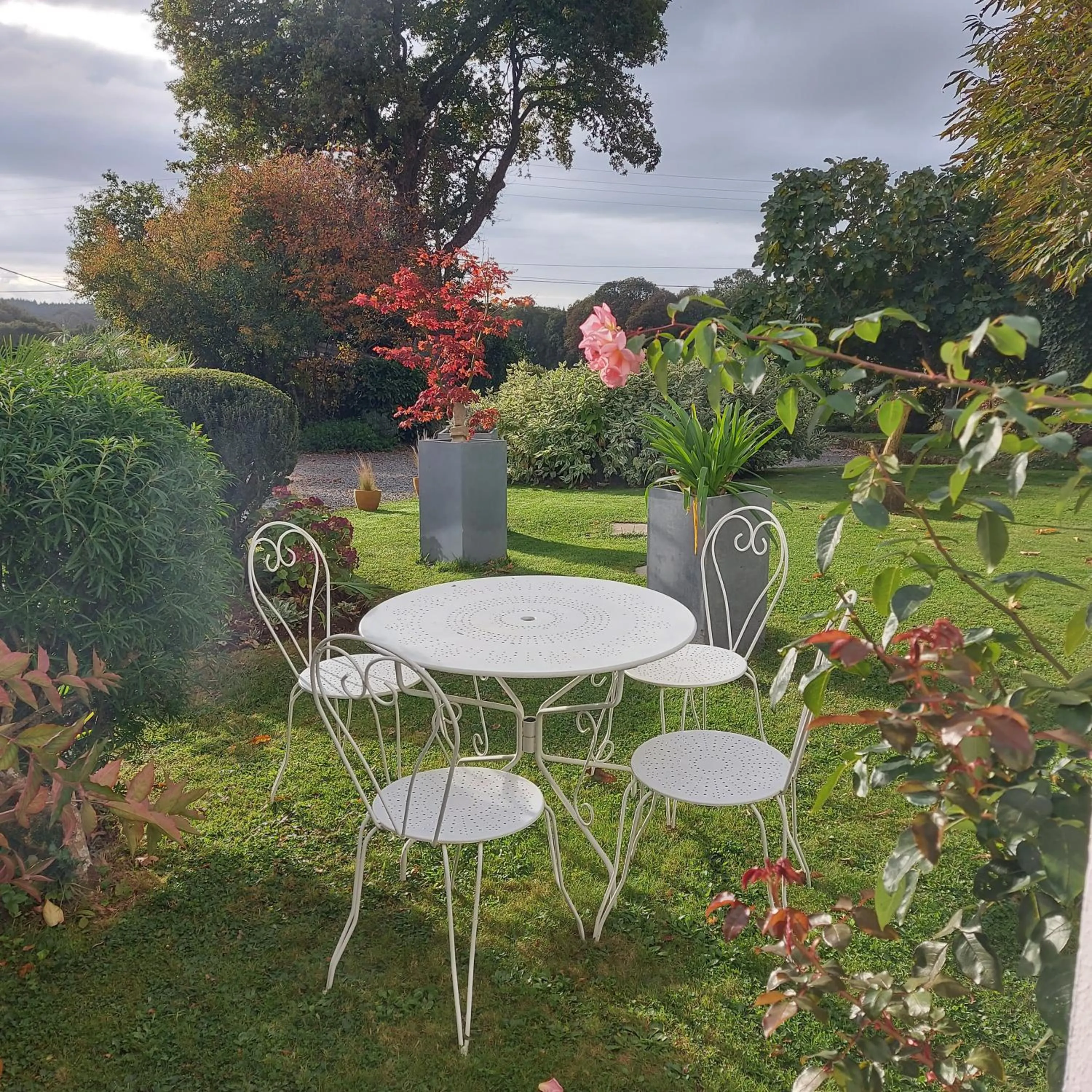 Garden in Ty Coz Breizh Chambres d'hôtes