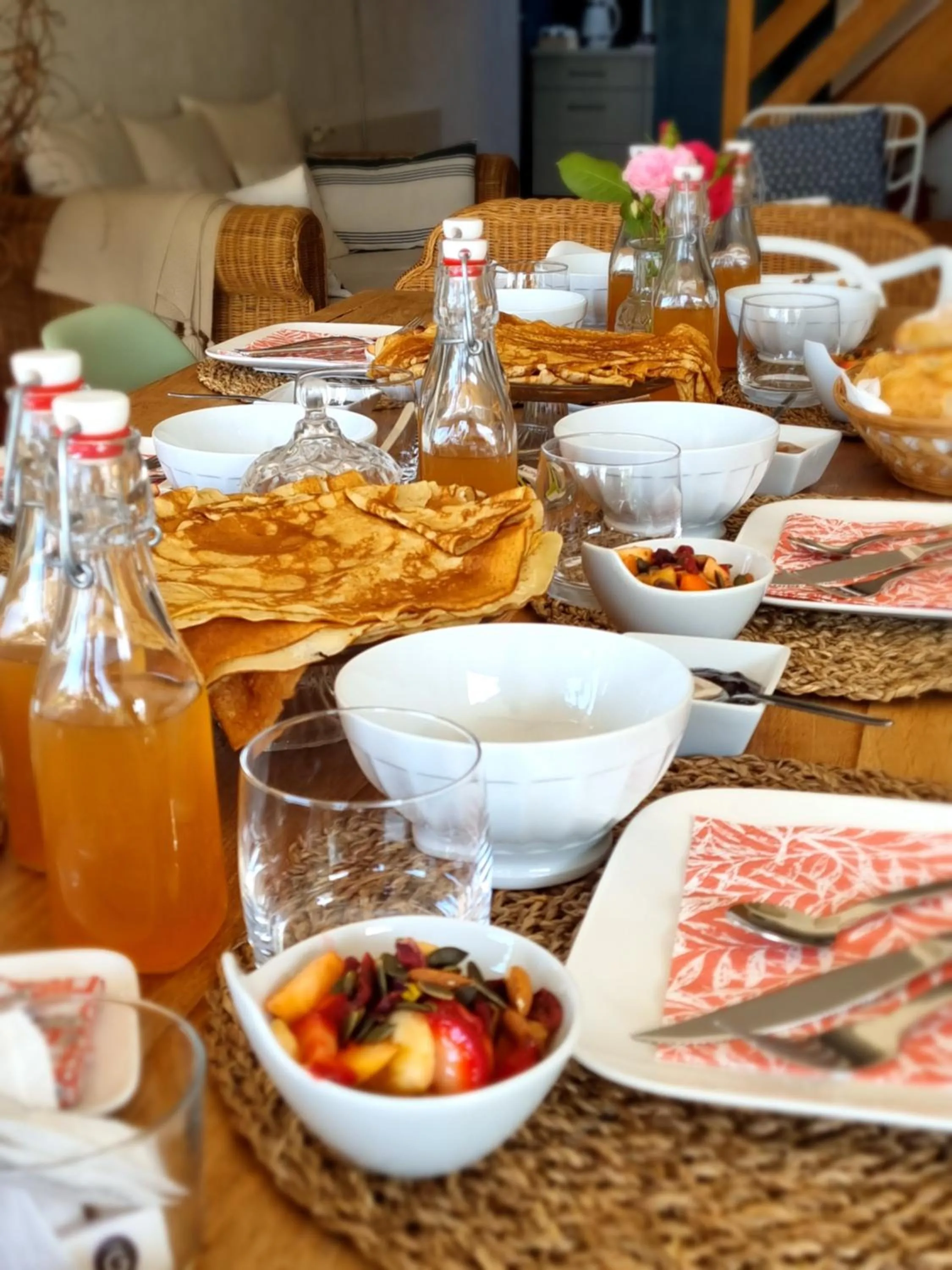 Food and drinks in Ty Coz Breizh Chambres d'hôtes