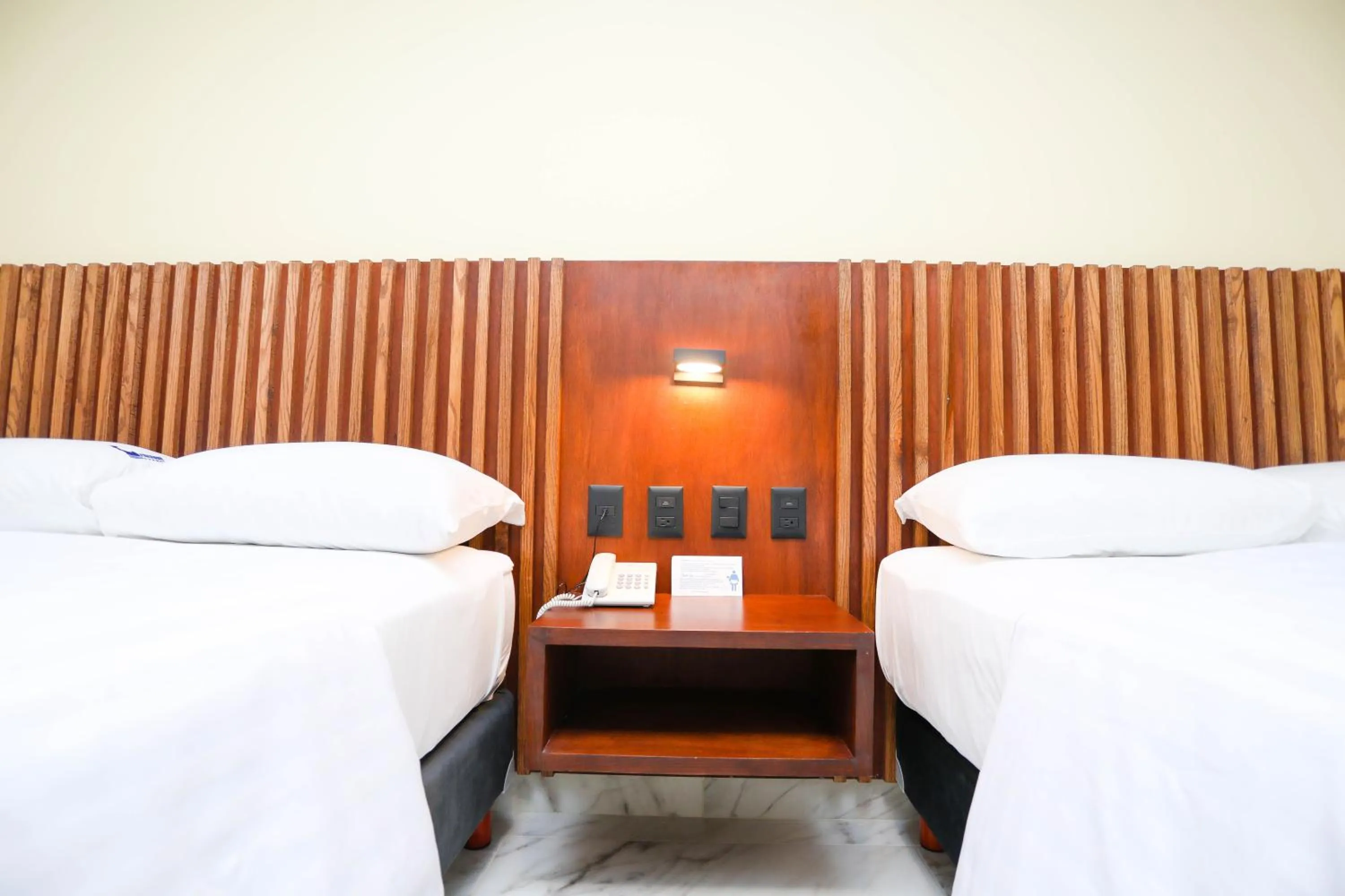 Bed in Hotel Parador