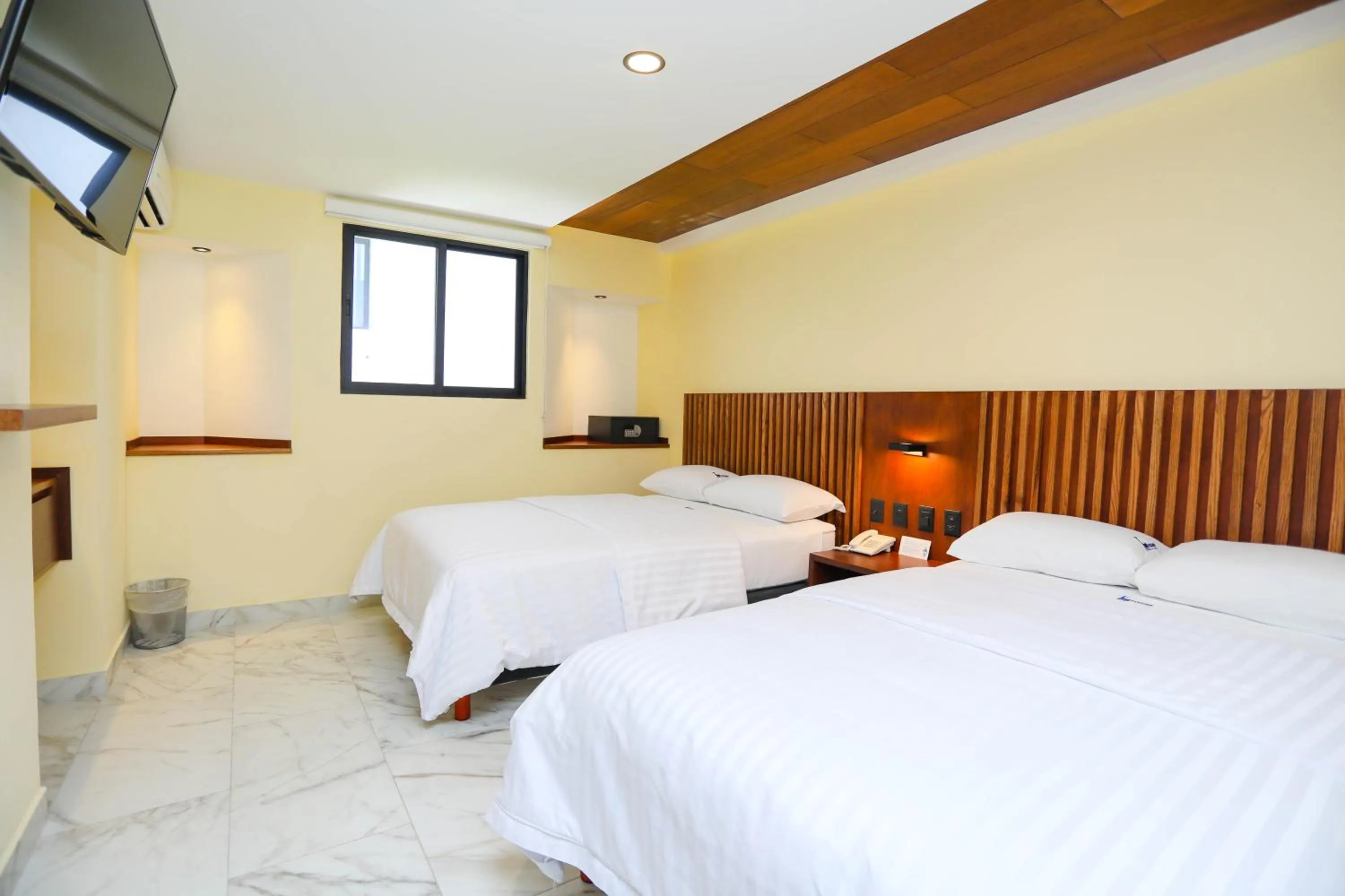 Bed in Hotel Parador