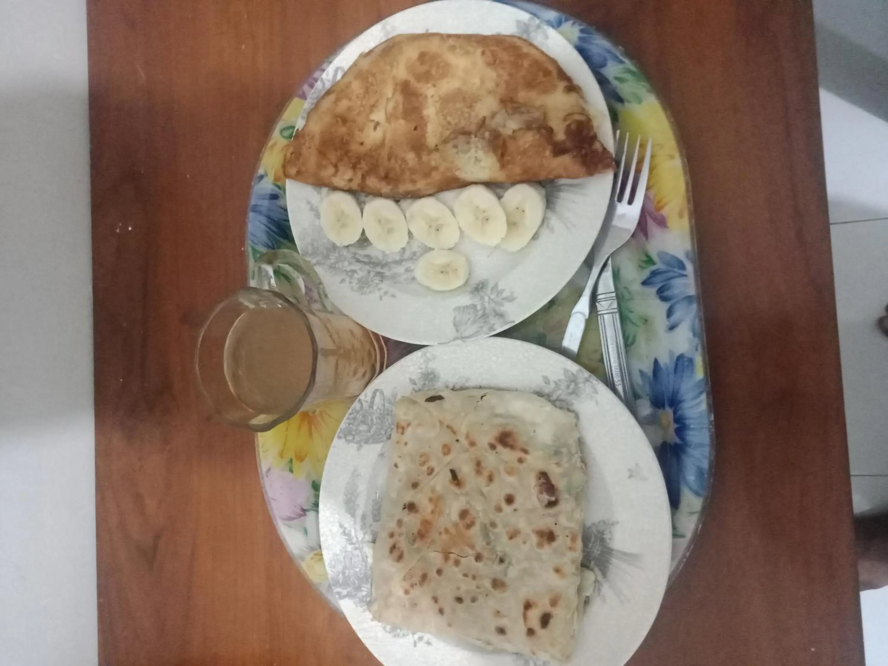 Asian breakfast in Cheap Inn Banyuwangi