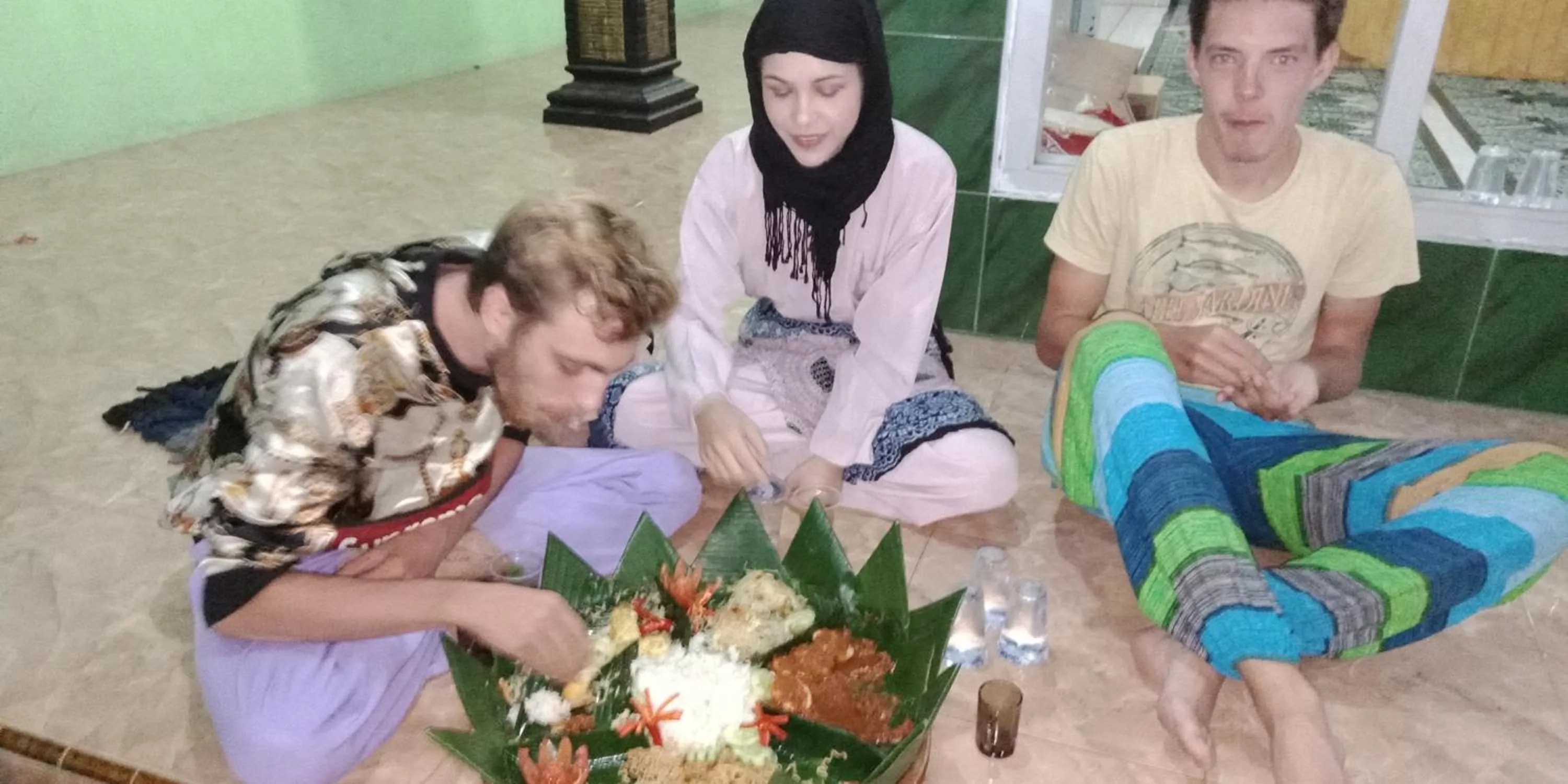 People in Cheap Inn Banyuwangi