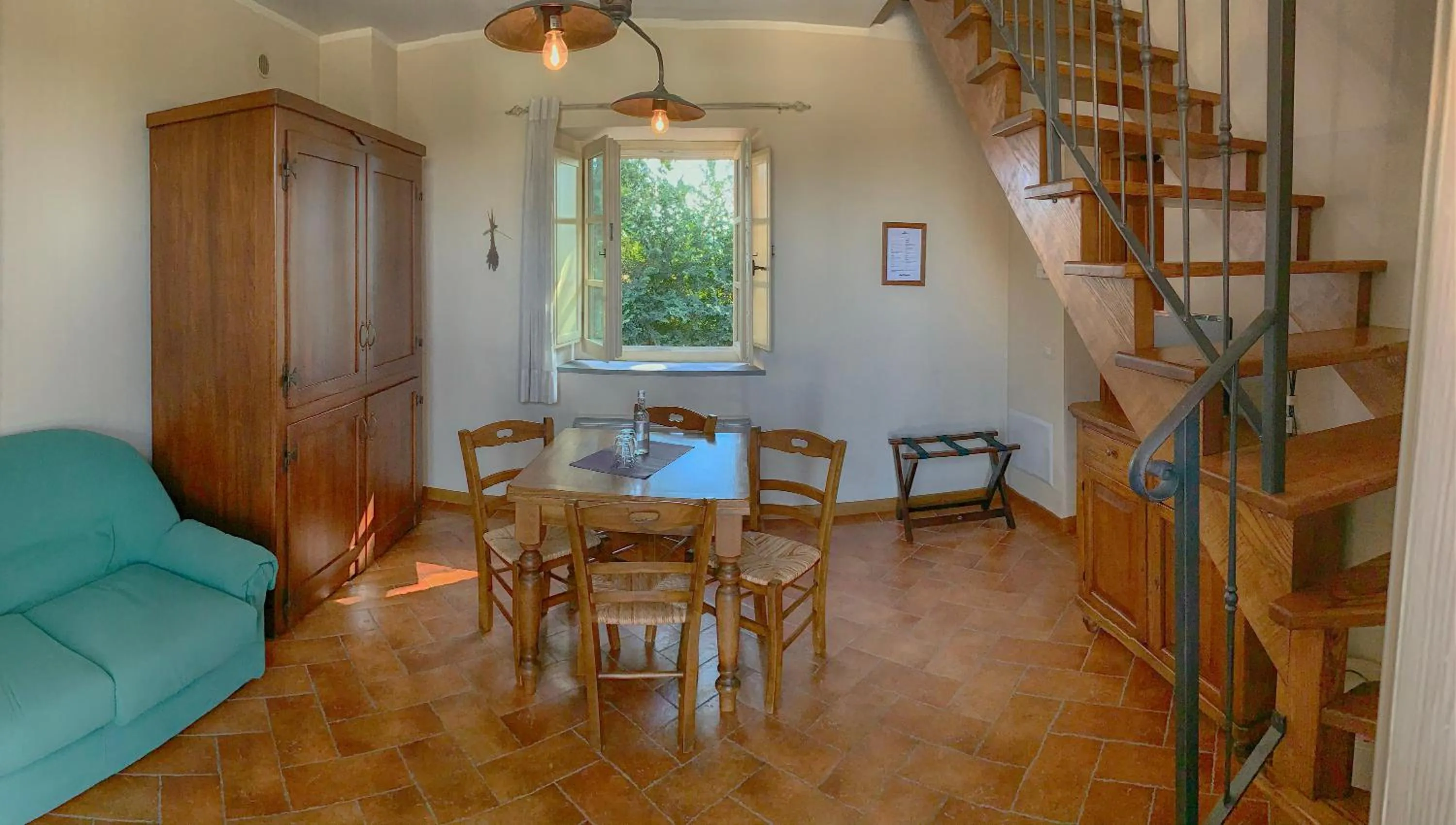 Living room in Casale Cardini