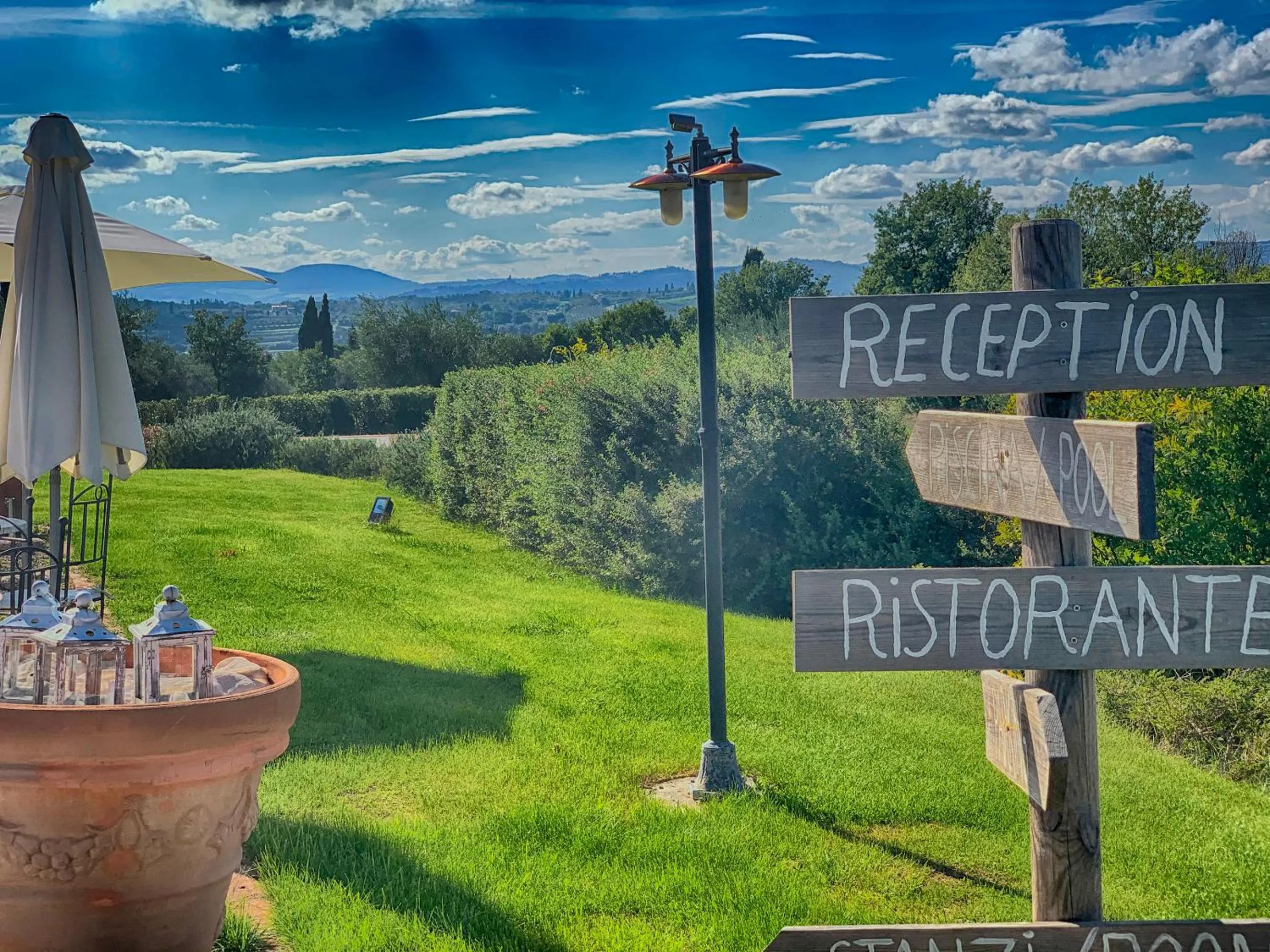 Lobby or reception in Casale Cardini