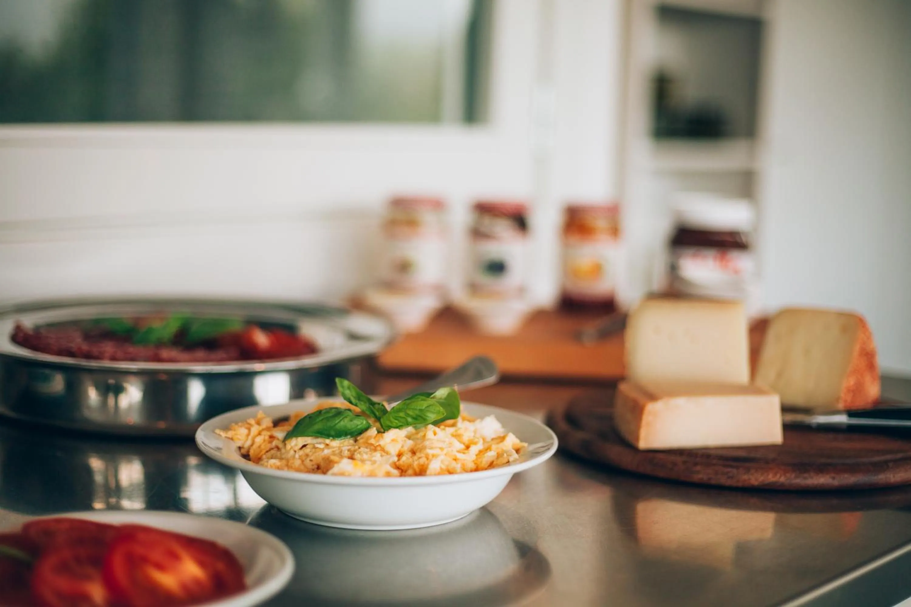 Italian breakfast in Casale Cardini