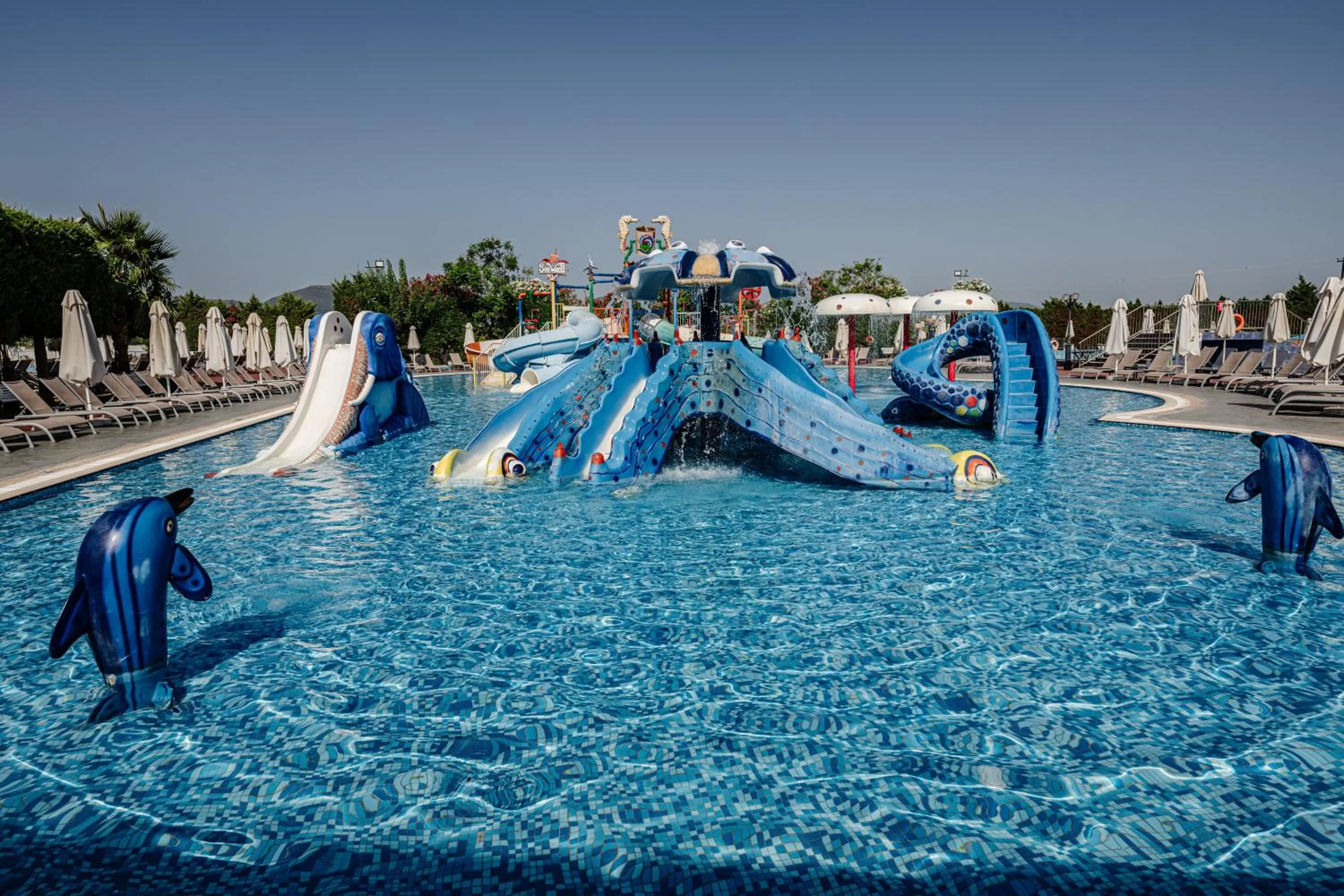 Aqua park in Caretta Beach Resort & WaterPark