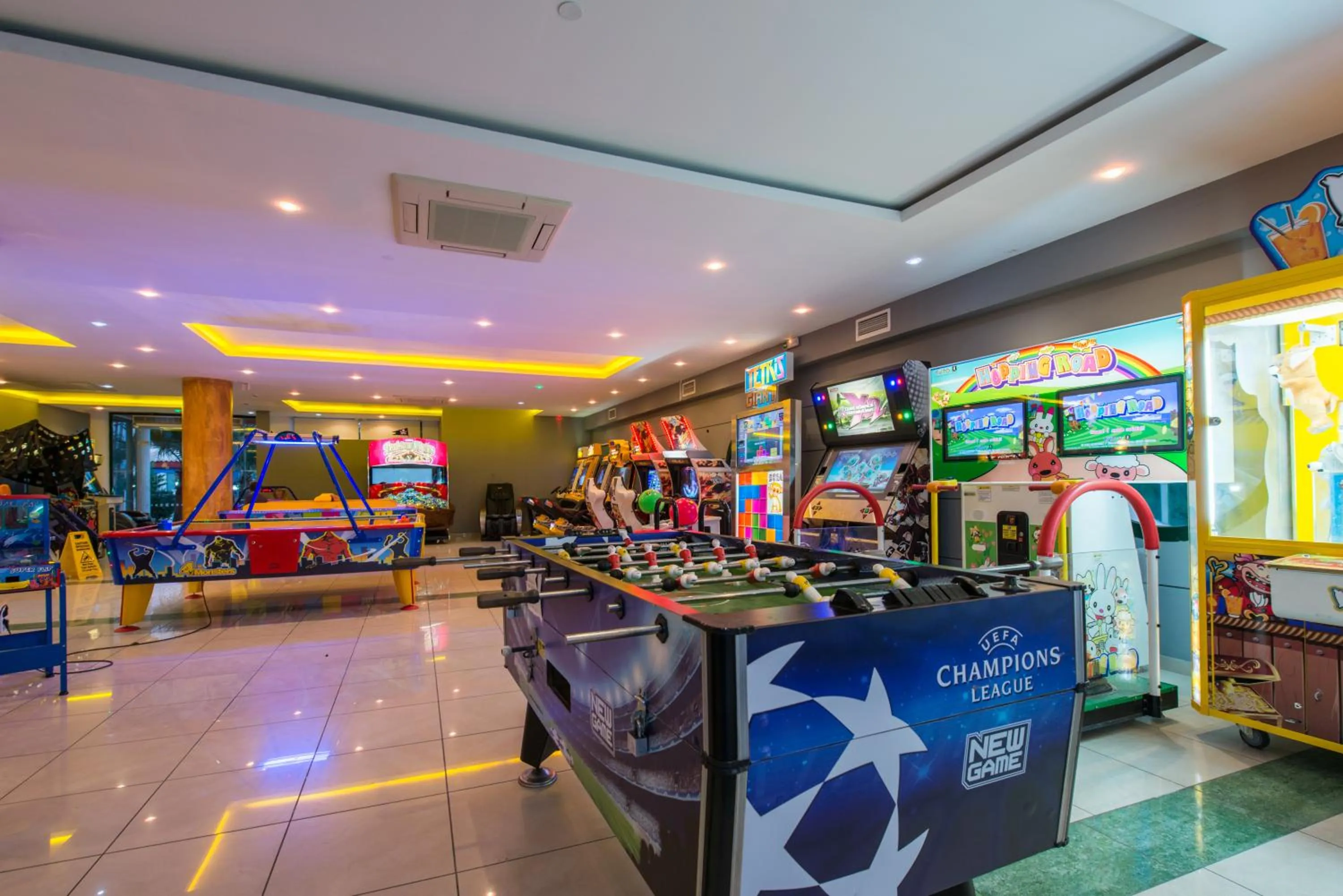 Game Room in Caretta Beach Resort & WaterPark