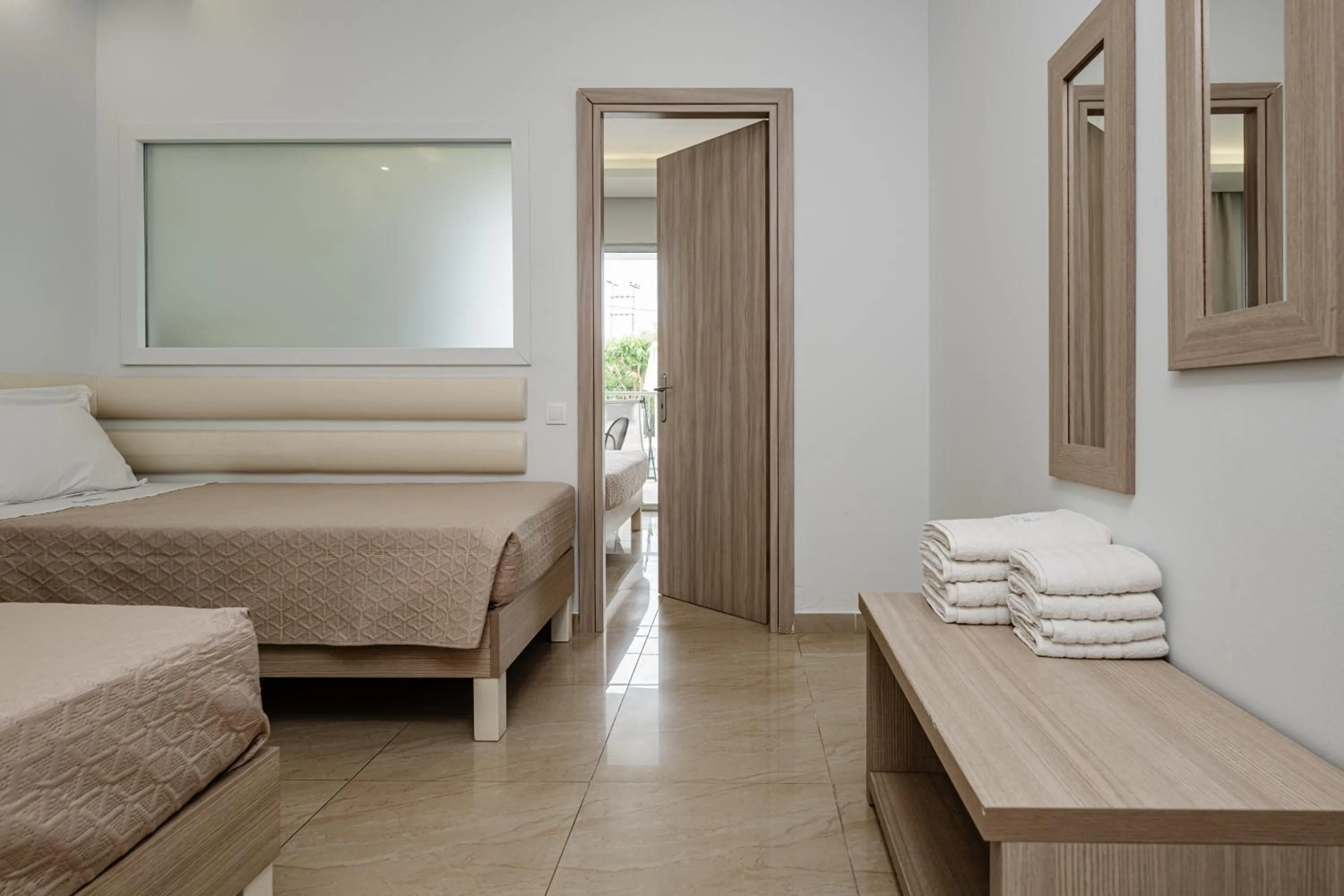 Bed in Caretta Beach Resort & WaterPark