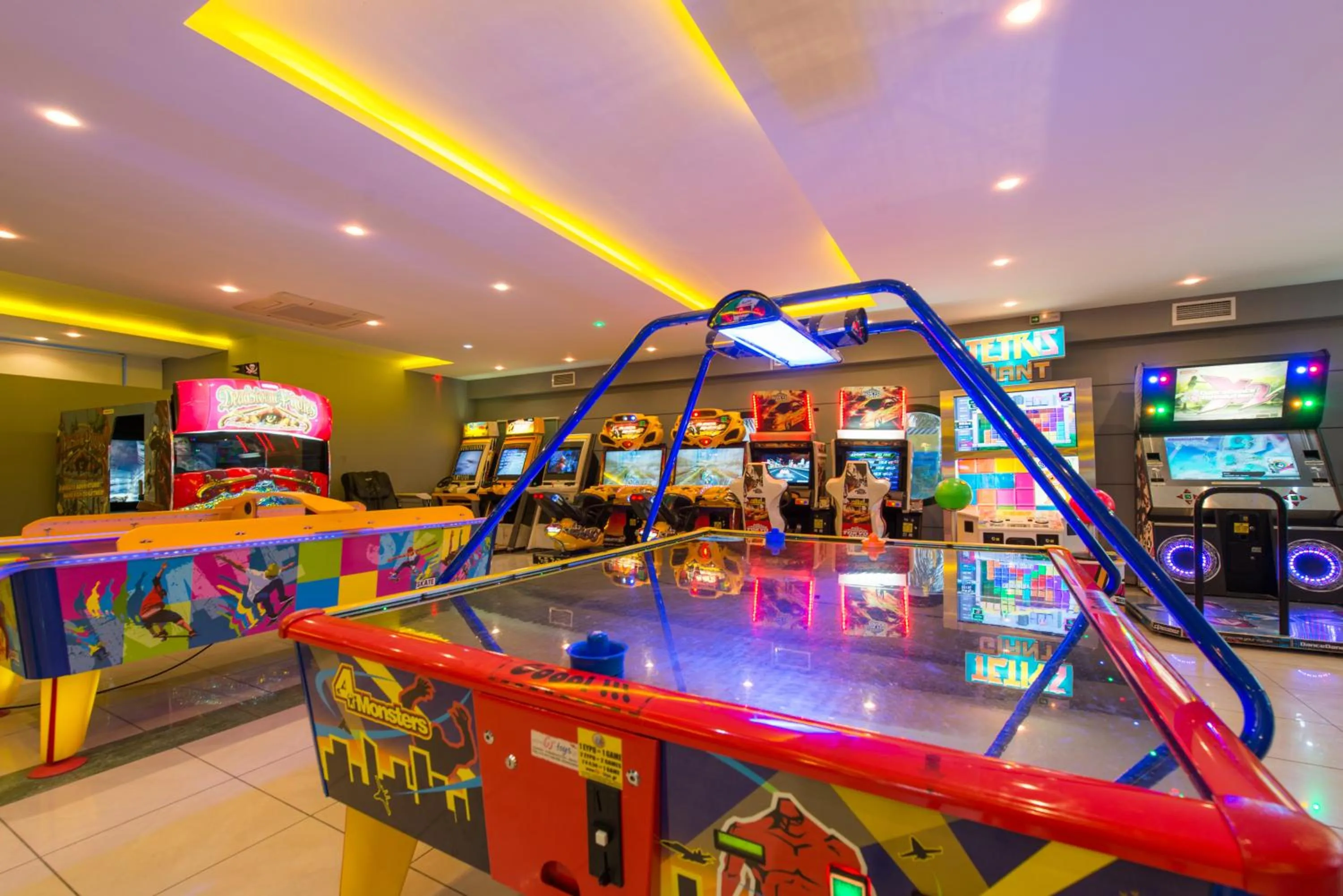 Game Room in Caretta Beach Resort & WaterPark