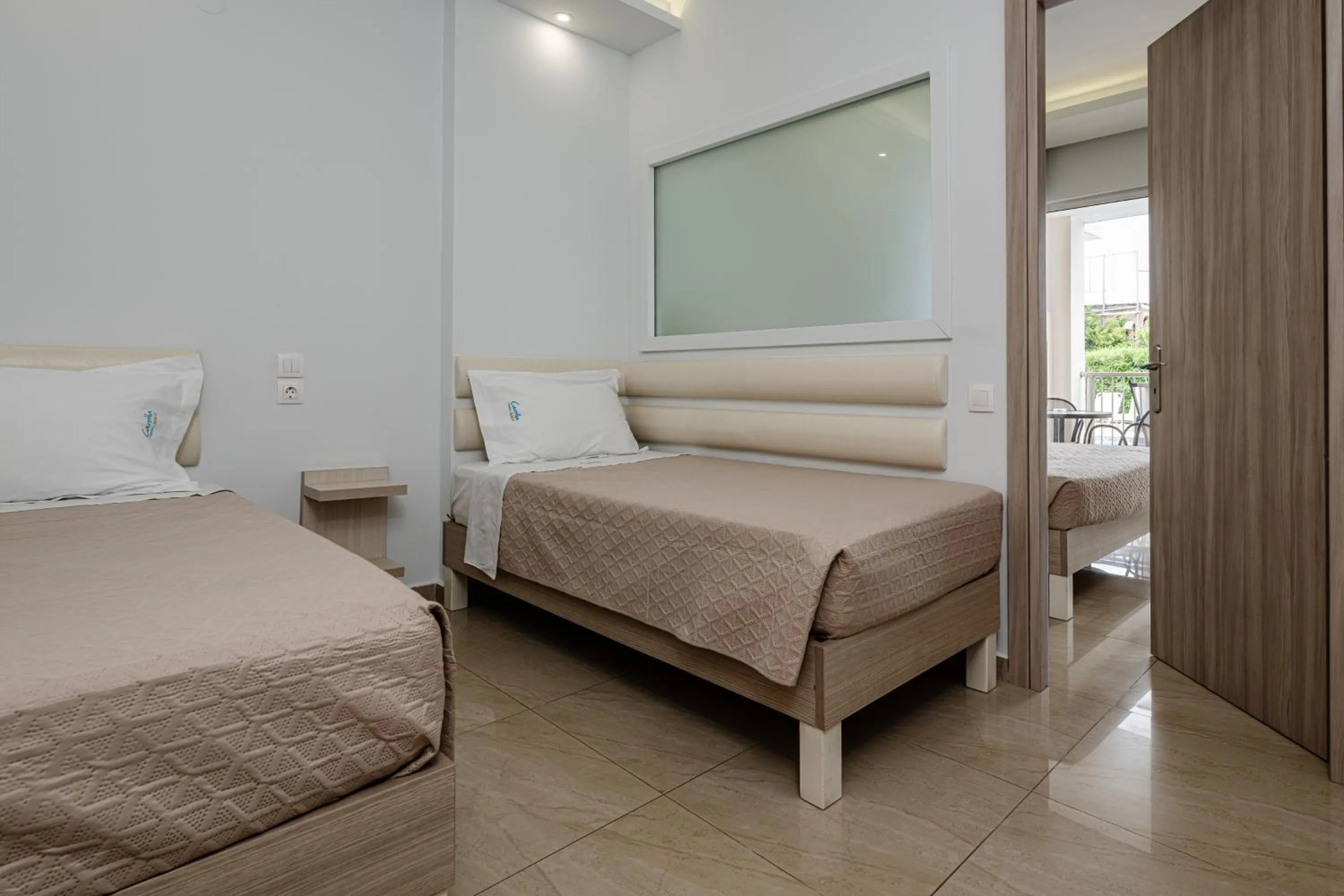 Bed in Caretta Beach Resort & WaterPark