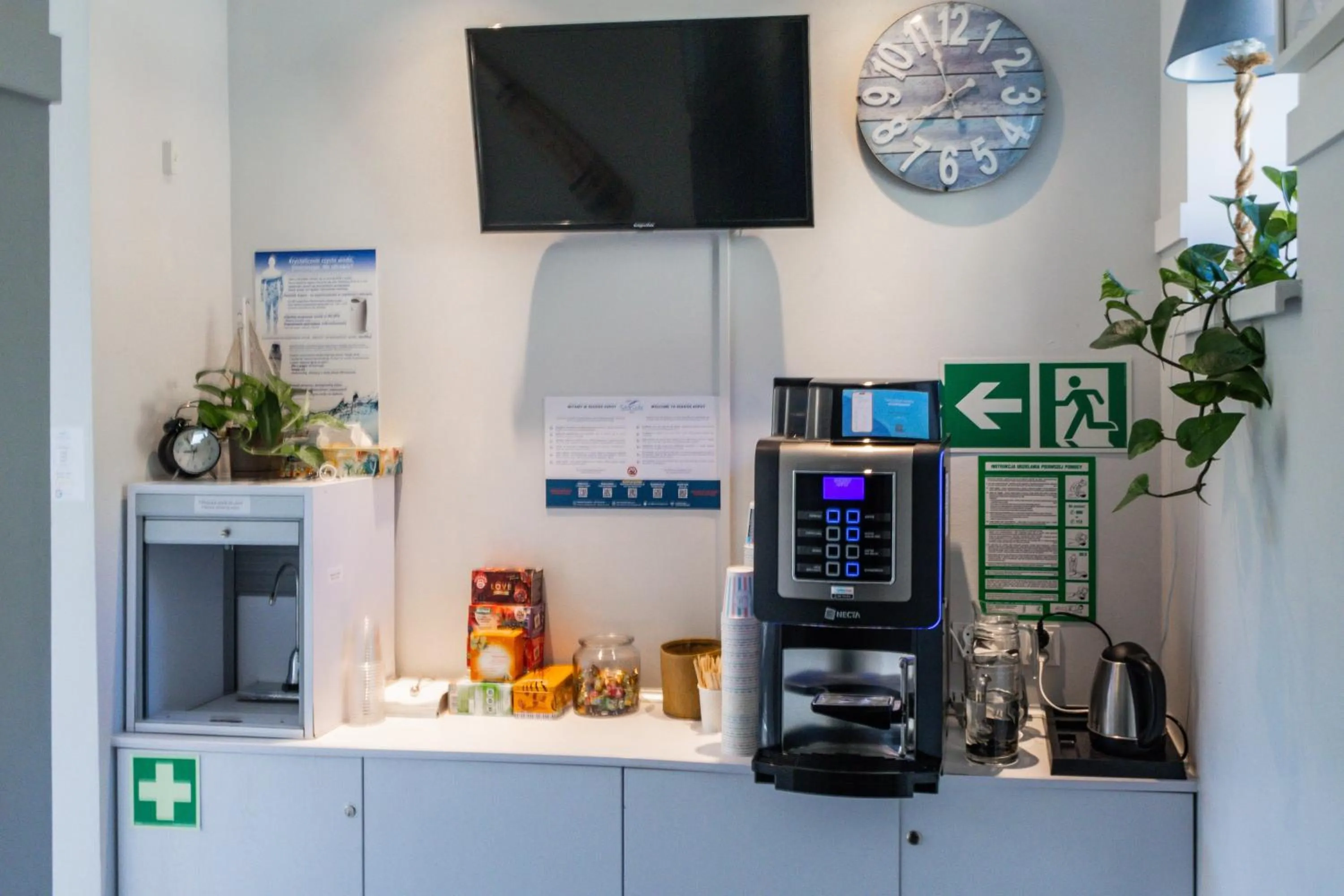 Coffee/tea facilities in SeaSide Sopot - butikowe noclegi przy plaży