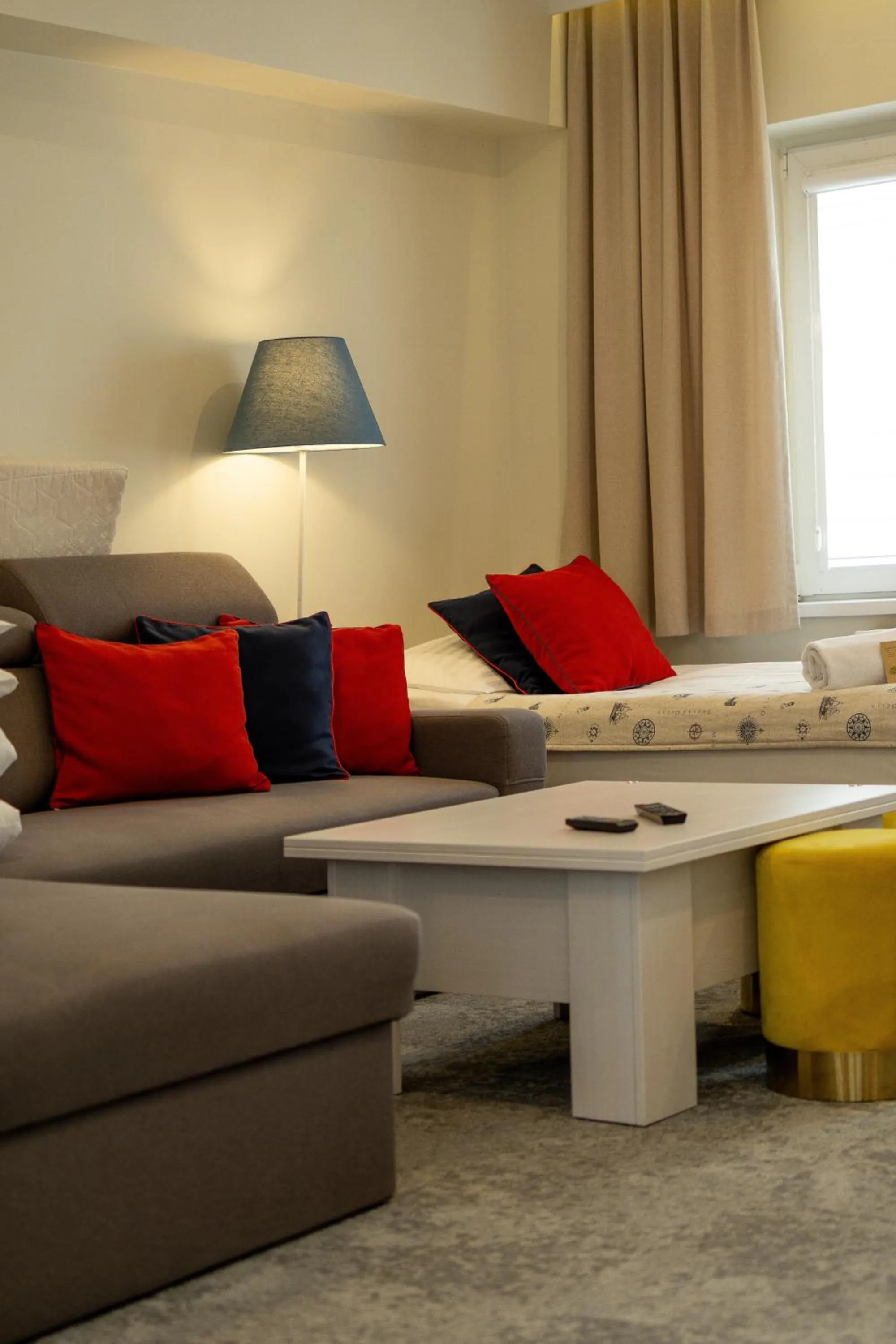 Living room in SeaSide Sopot - butikowe noclegi przy plaży