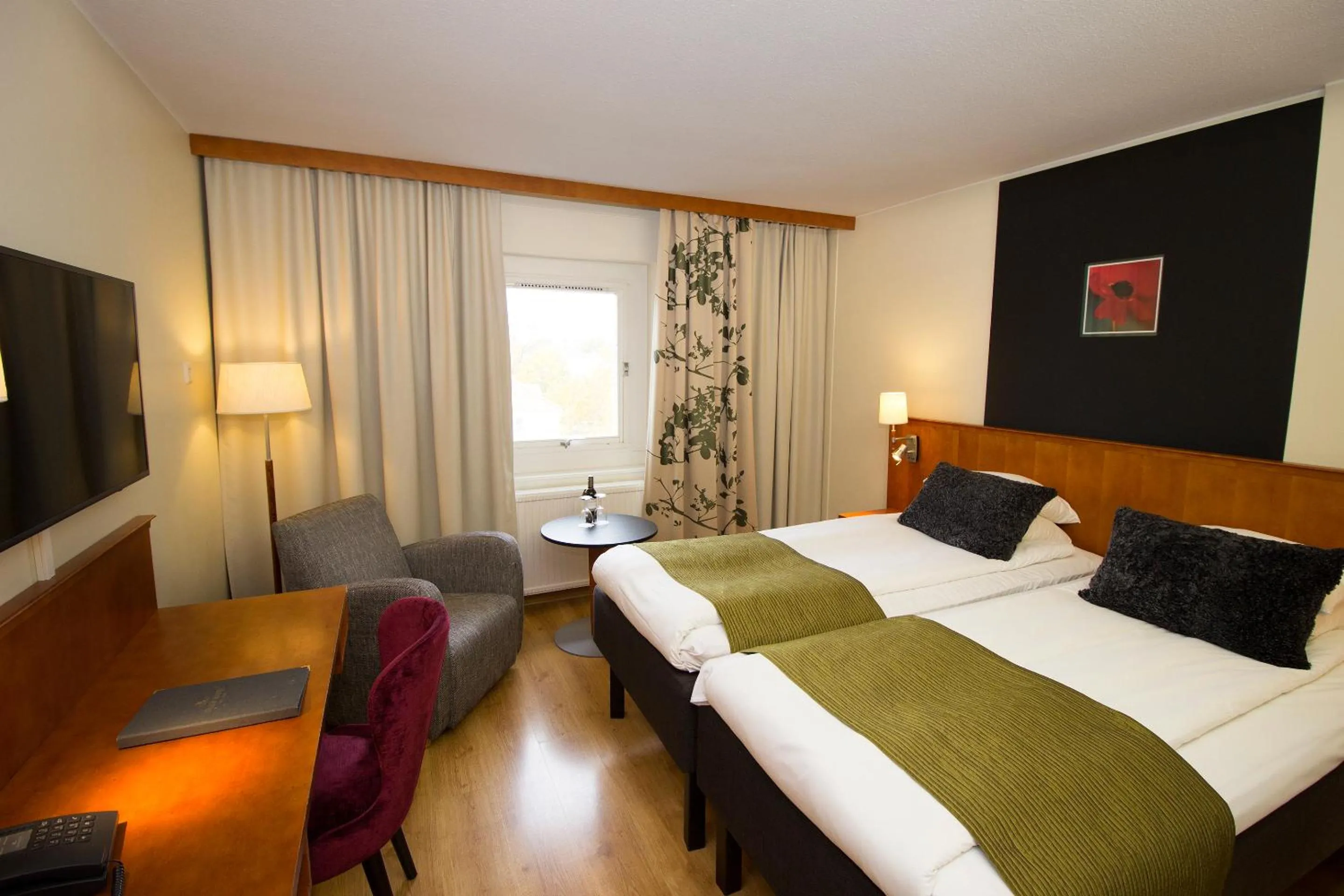 Photo of the whole room, Bed in Grand Hotel Alingsås