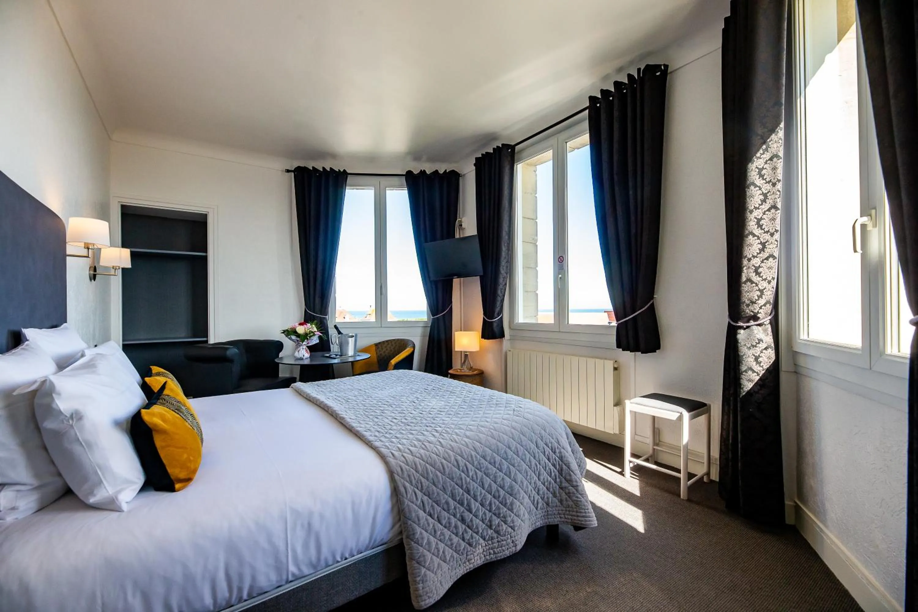 Bed in La Villa Andry