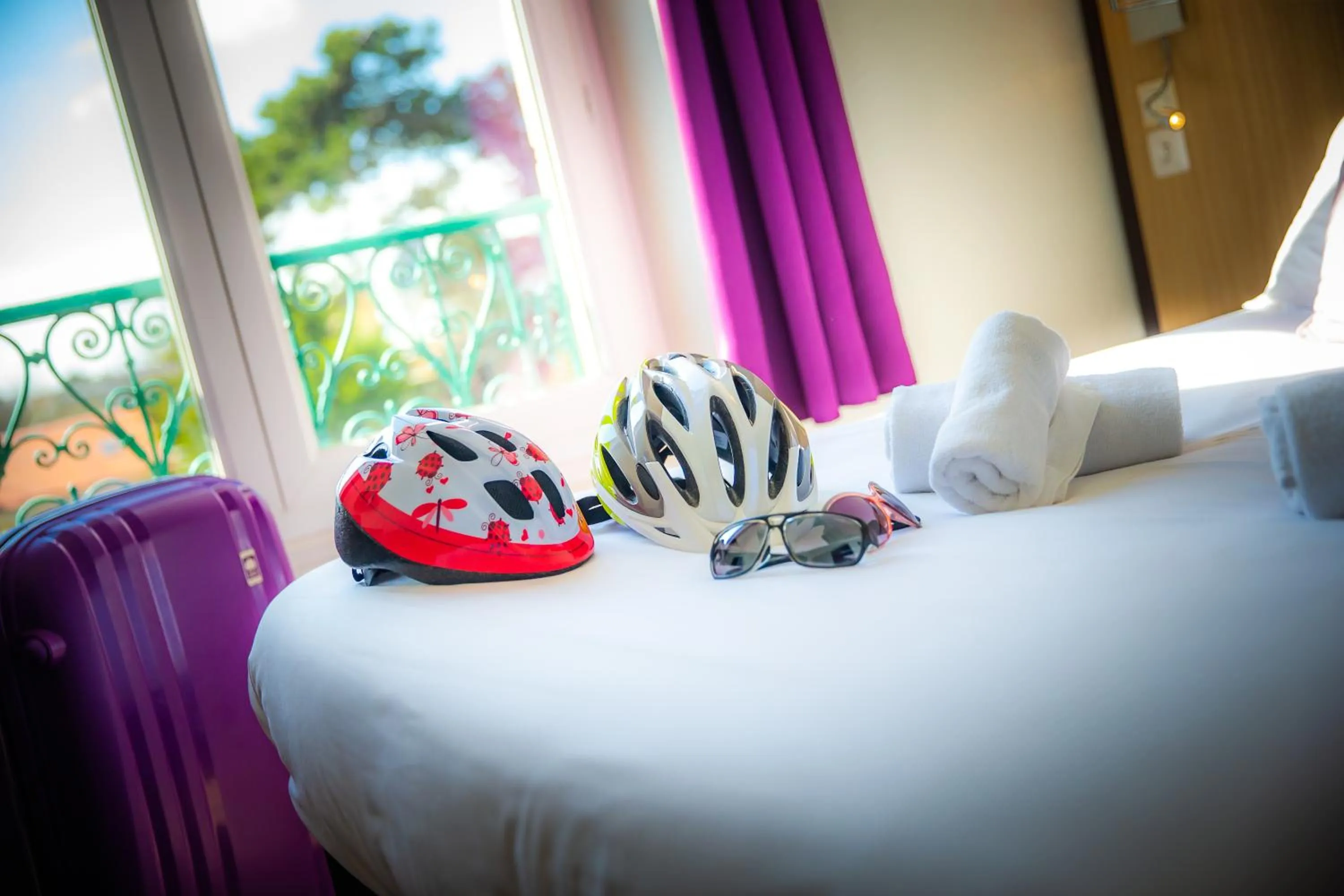 Bed in La Villa Andry